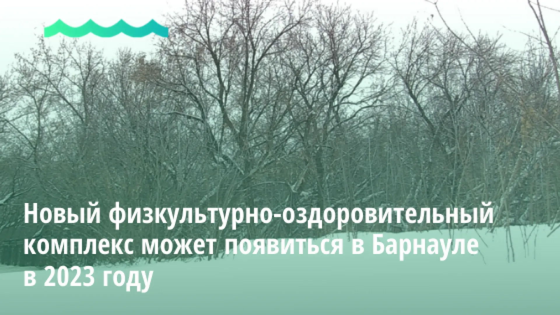 Новый физкультурно-оздоровительный комплекс может появиться в Барнауле в 2023 году