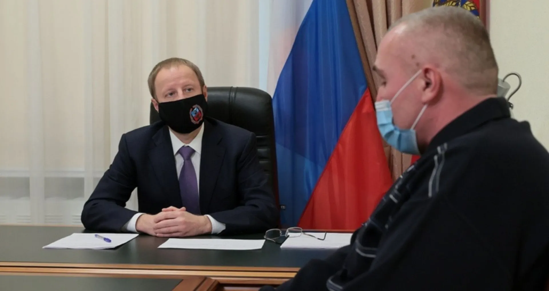 Виктор Томенко провел личный прием граждан по поручению президента России