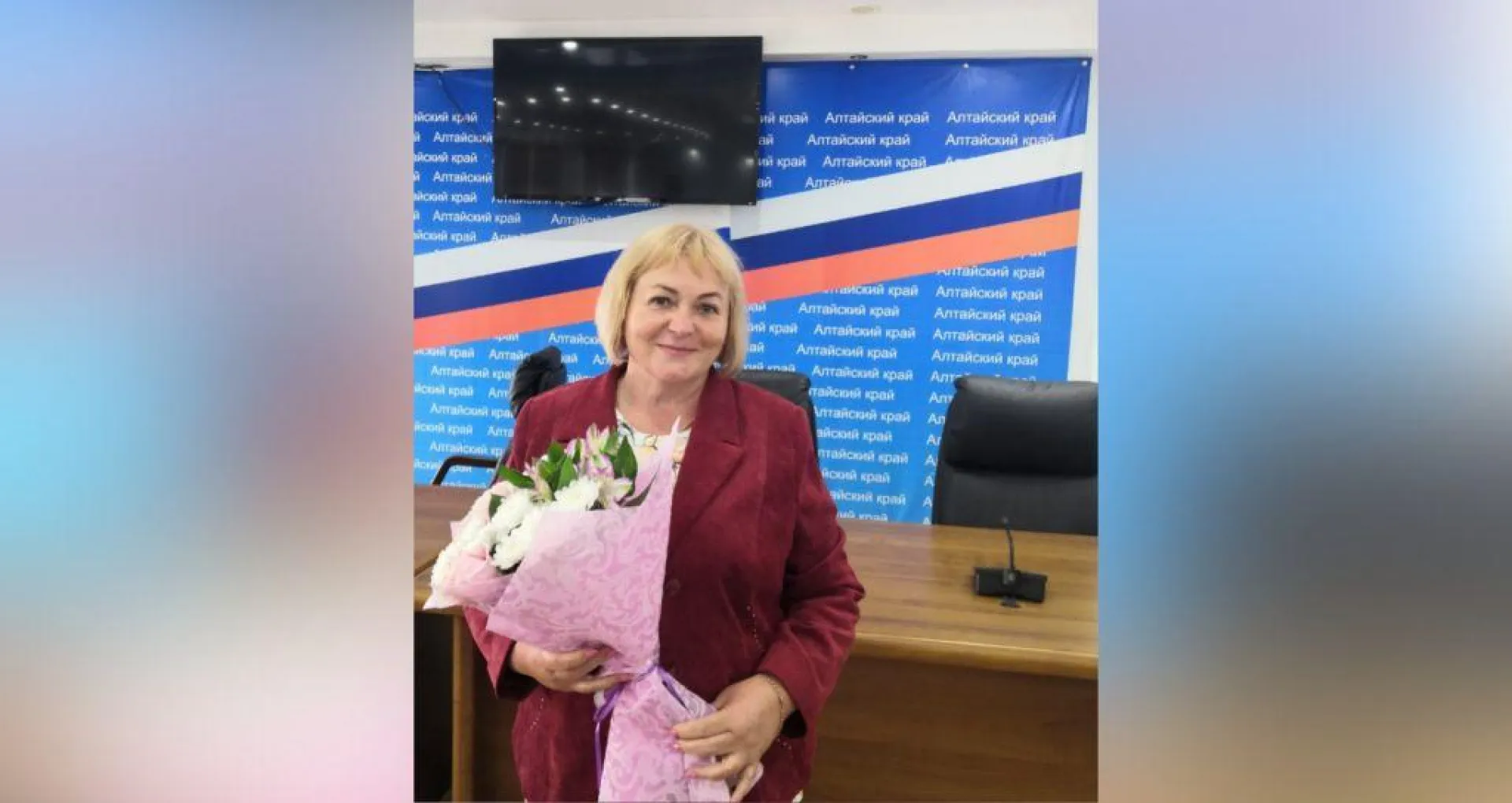 Алтайская учительница получила Благодарность президента России Алтайская учительница получила Благодарность президента России