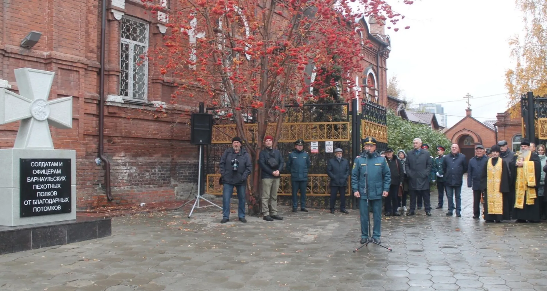 В Барнауле открыли памятник солдатам Русско-японской войны