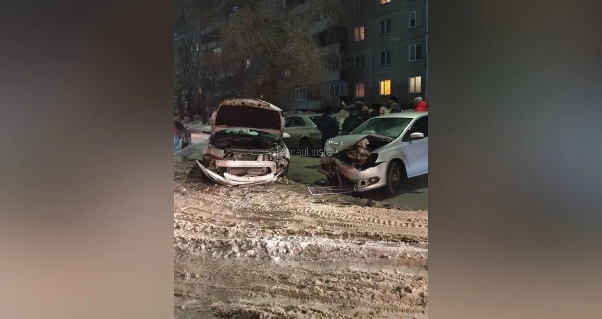 ДТП произошло в Центральном районе Барнаула
