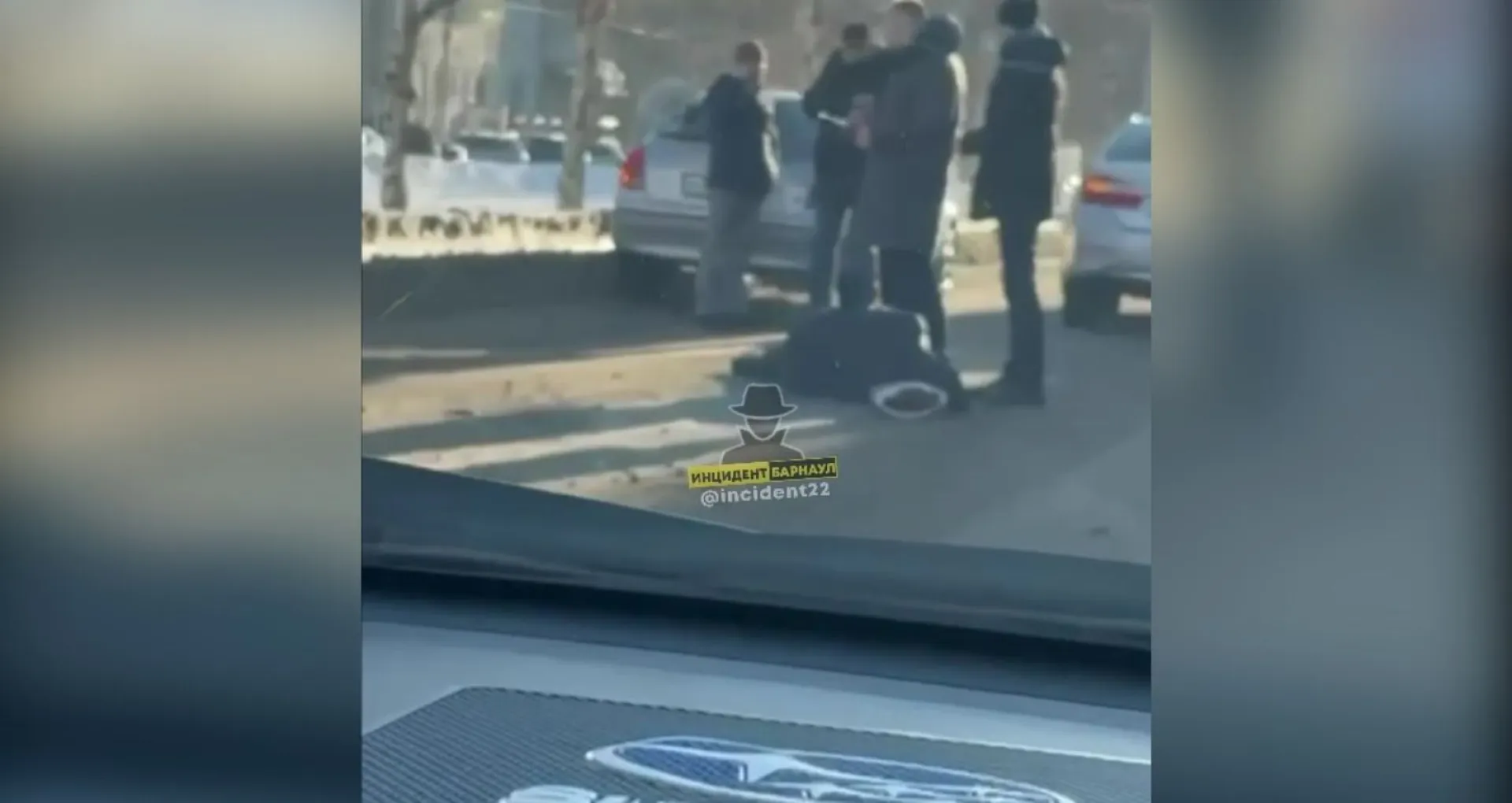 В центре Барнаула сбили пешехода