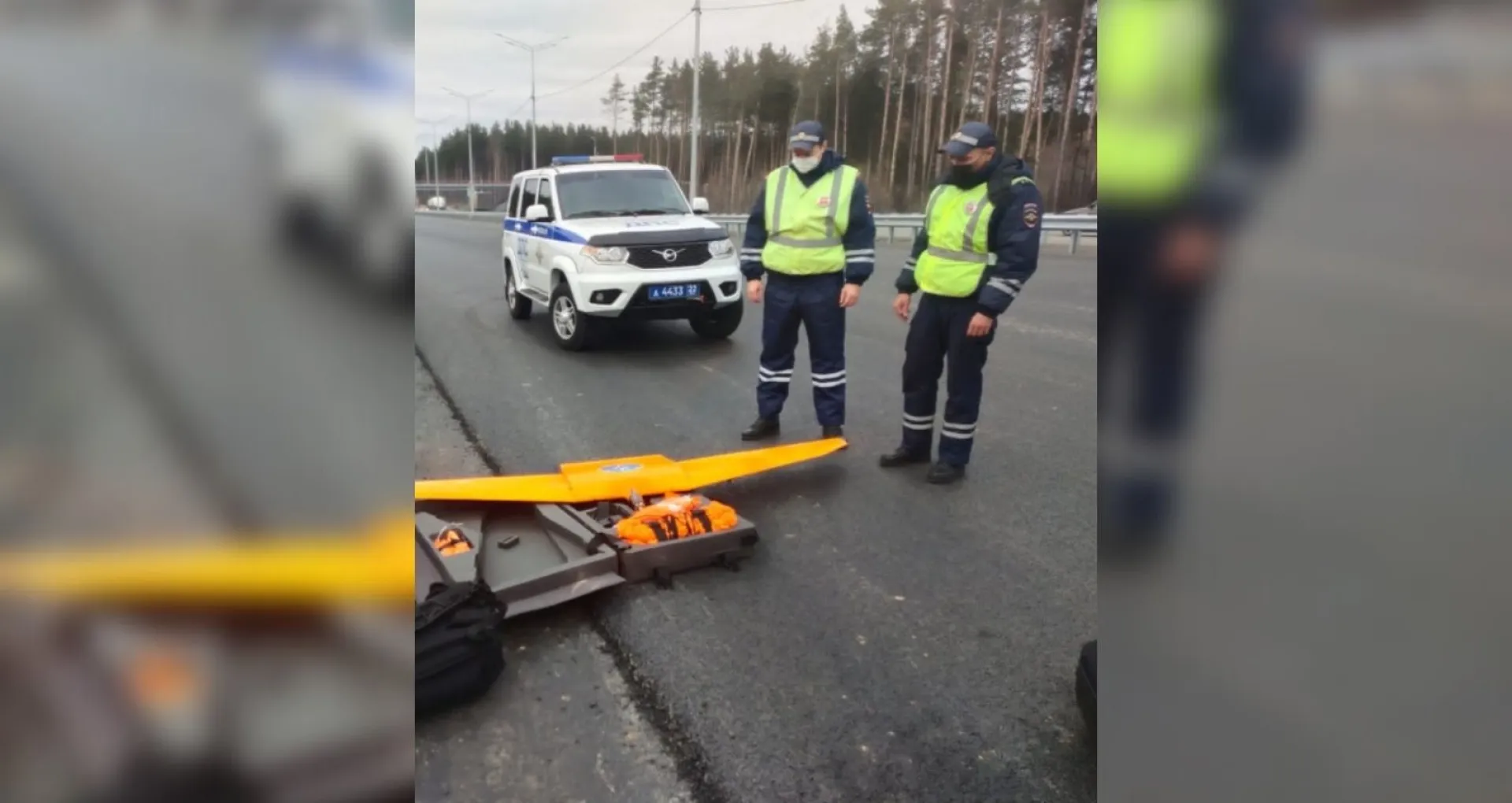 В Алтайском крае протестировали беспилотники и квадрокоптеры для фиксации нарушений ПДД