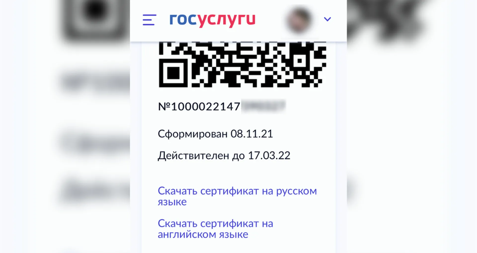 Россияне заметили сокращение срока действия сертификатов о вакцинации из-за сбоя портала «Госуслуги»