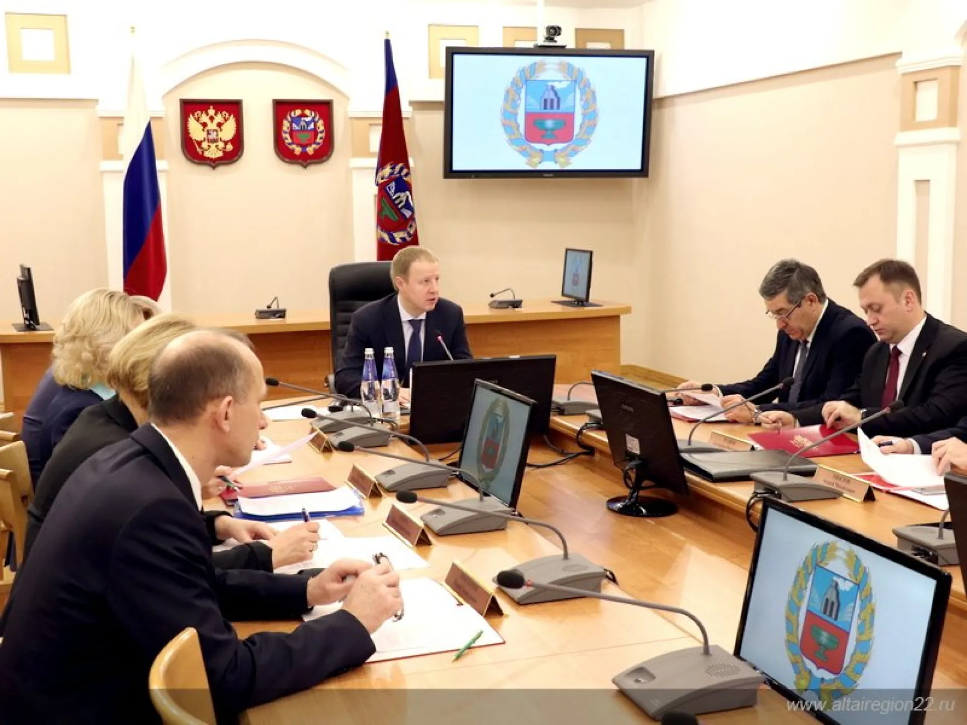 Губернатор Виктор Томенко провел заседание координационного совещания по обеспечению правопорядка в Алтайском крае