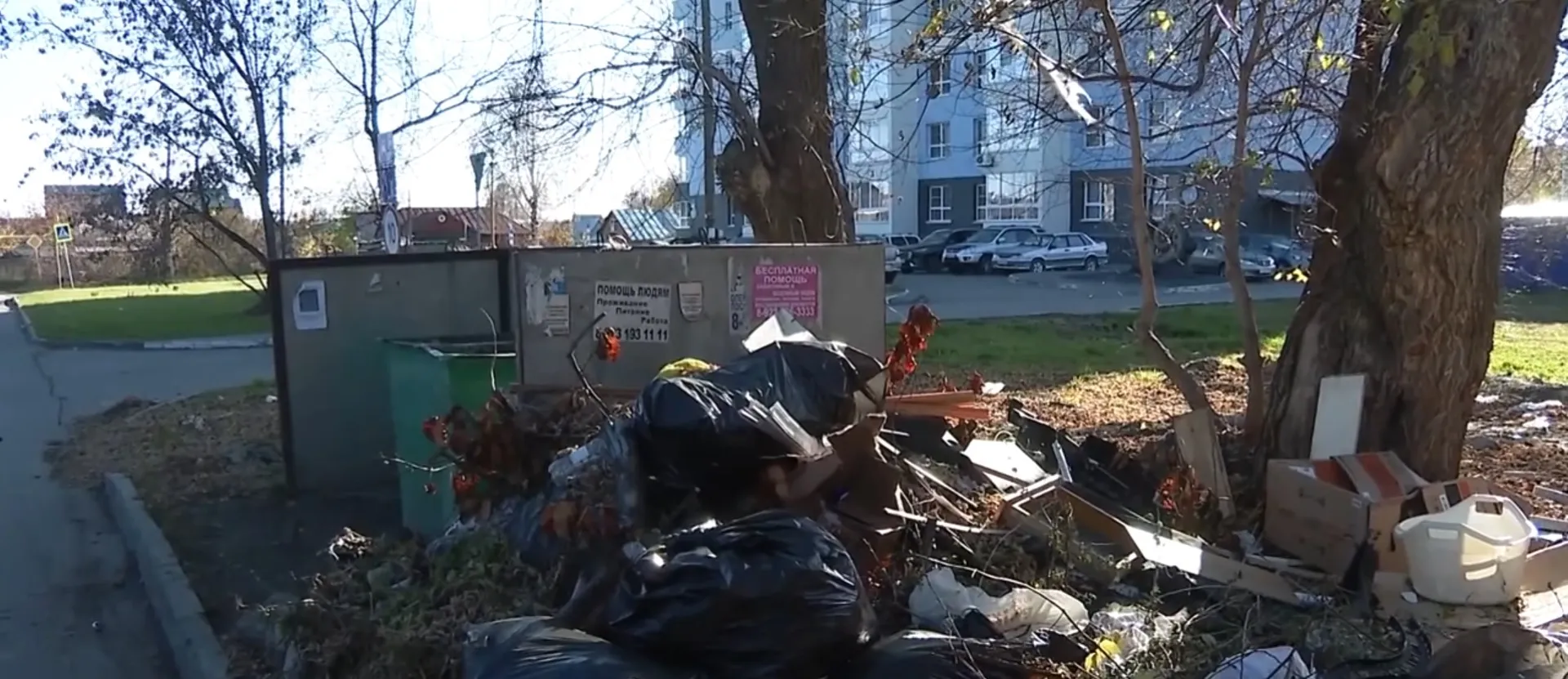 В социальных сетях участились жалобы на переполненные мусорные площадки в Барнауле В социальных сетях участились жалобы на переполненные мусорные площадки в Барнауле
