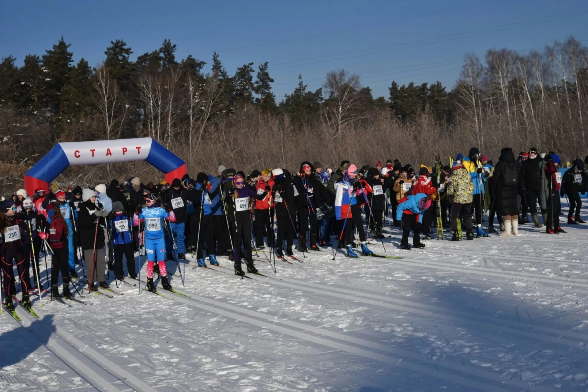 Более 4000 человек поучаствовали во Всероссийской массовой лыжной гонке в Алтайском крае