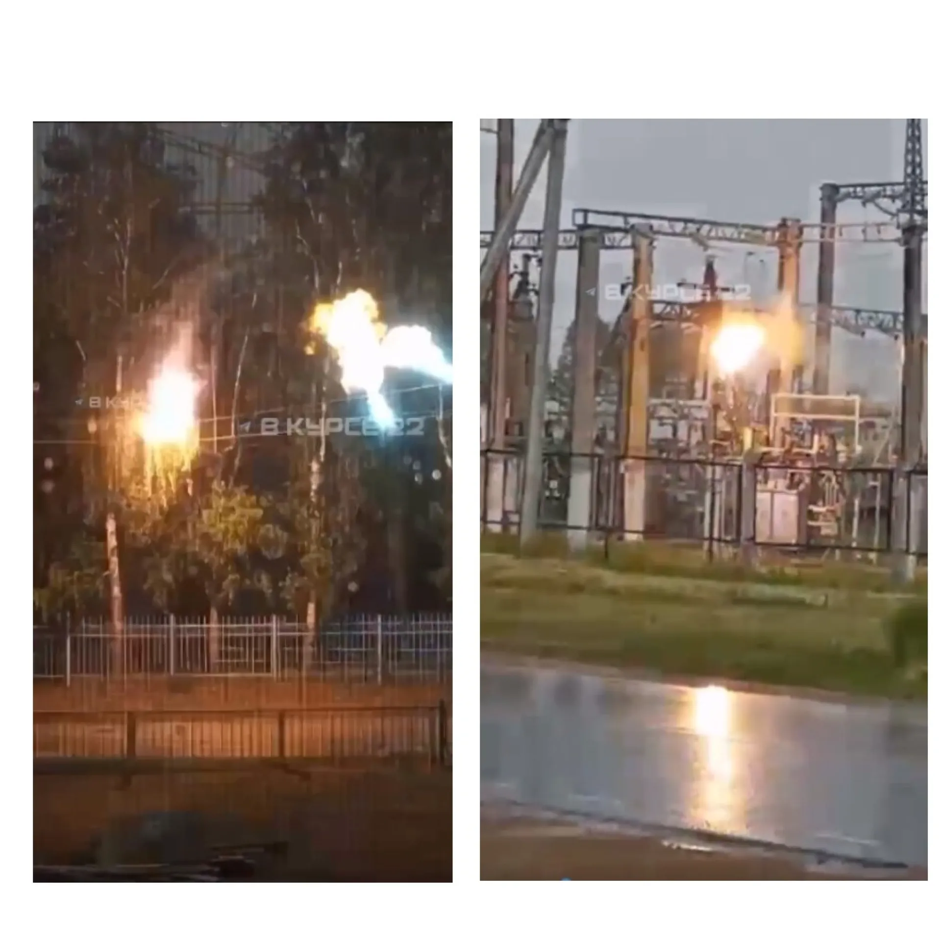 Из-за урагана в Мамонтовском районе произошло два возгорания Из-за урагана в Мамонтовском районе произошло два возгорания