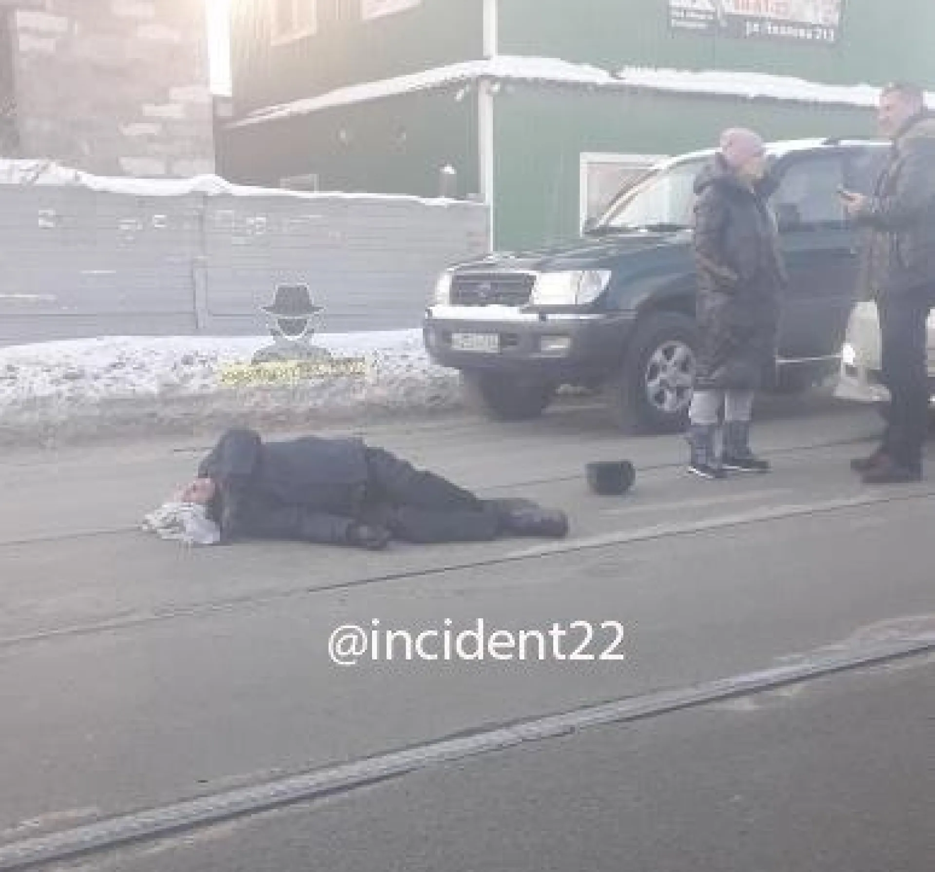 Мужчину сбили на пешеходном переходе в Барнауле