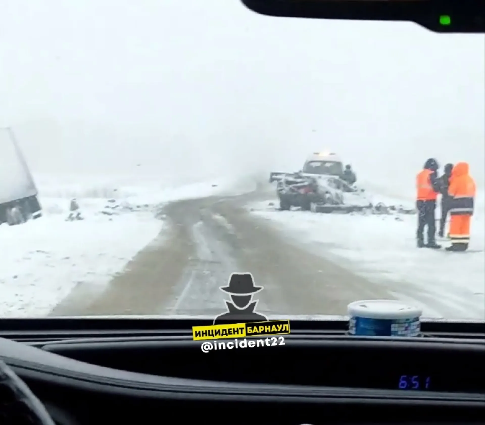 Смертельное ДТП произошло на трассе между сёлами Ребрихой и Мамонтово