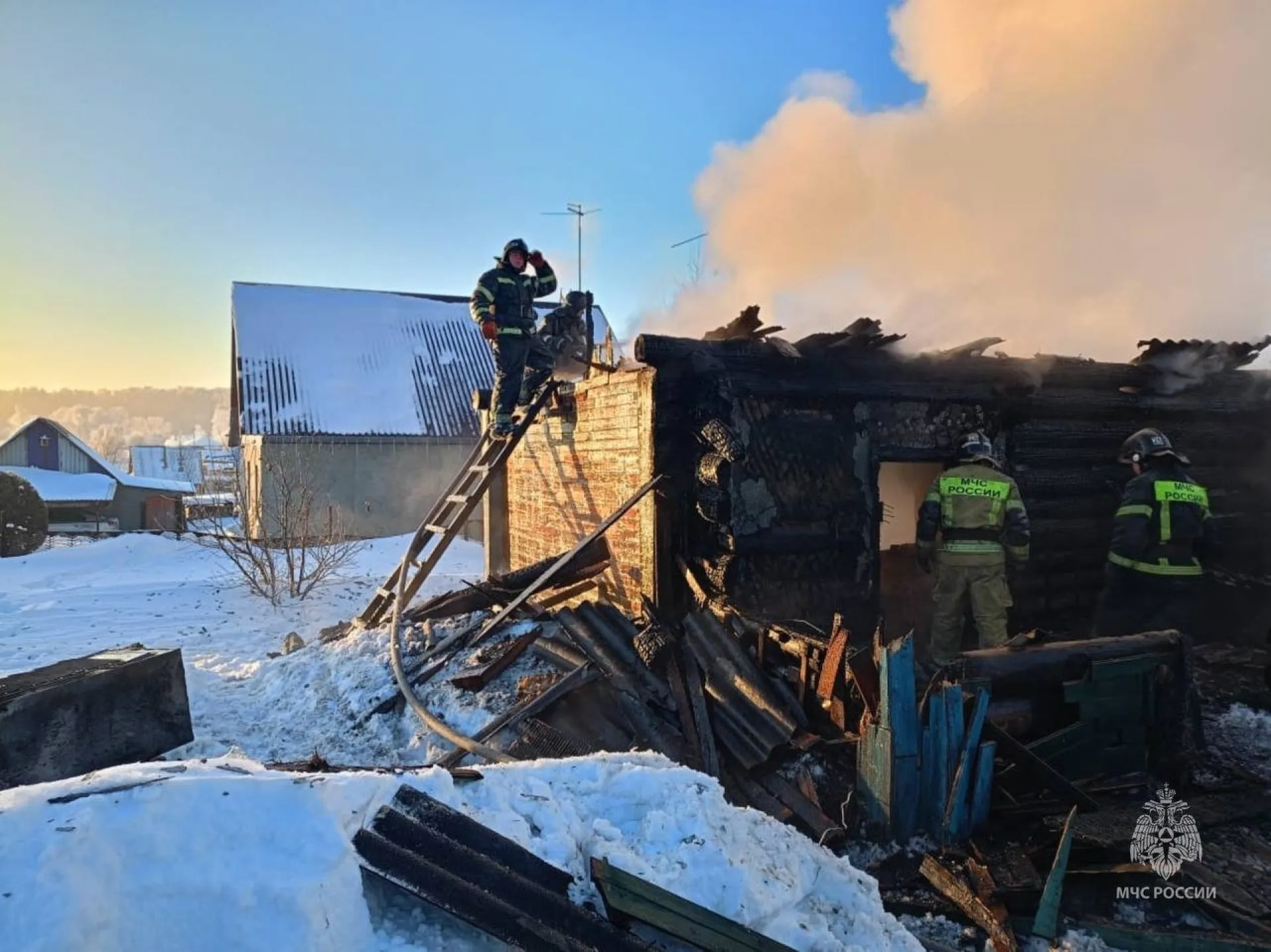 Женщина погибла из-за перекала печи в Первомайском районе Женщина погибла из-за перекала печи в Первомайском районе