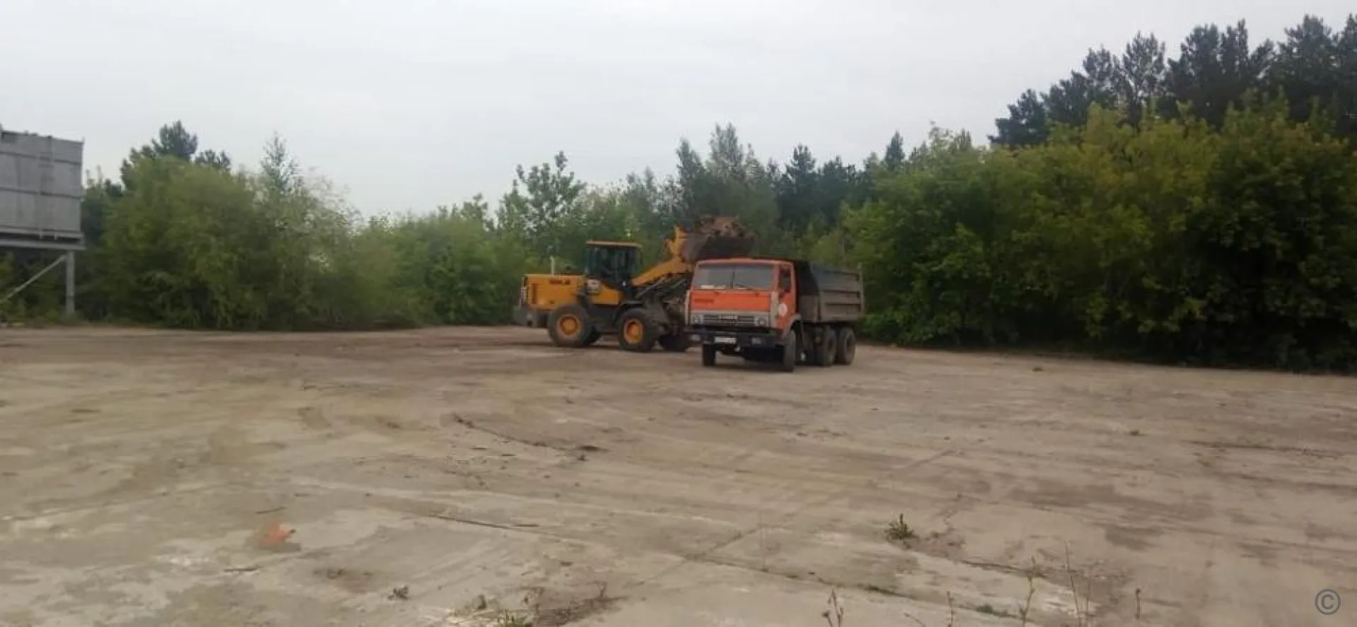 Свалку около лесного массива ликвидировали в Барнауле