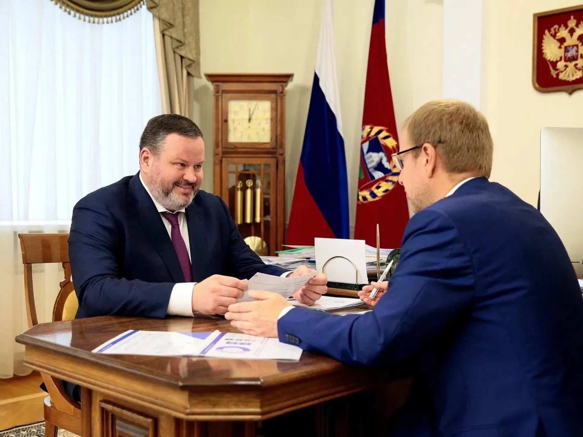 Встреча губернатора с министром: Алтайский край может получить сотни миллионов из федерального бюджета Встреча губернатора с министром: Алтайский край может получить сотни миллионов из федерального бюджета