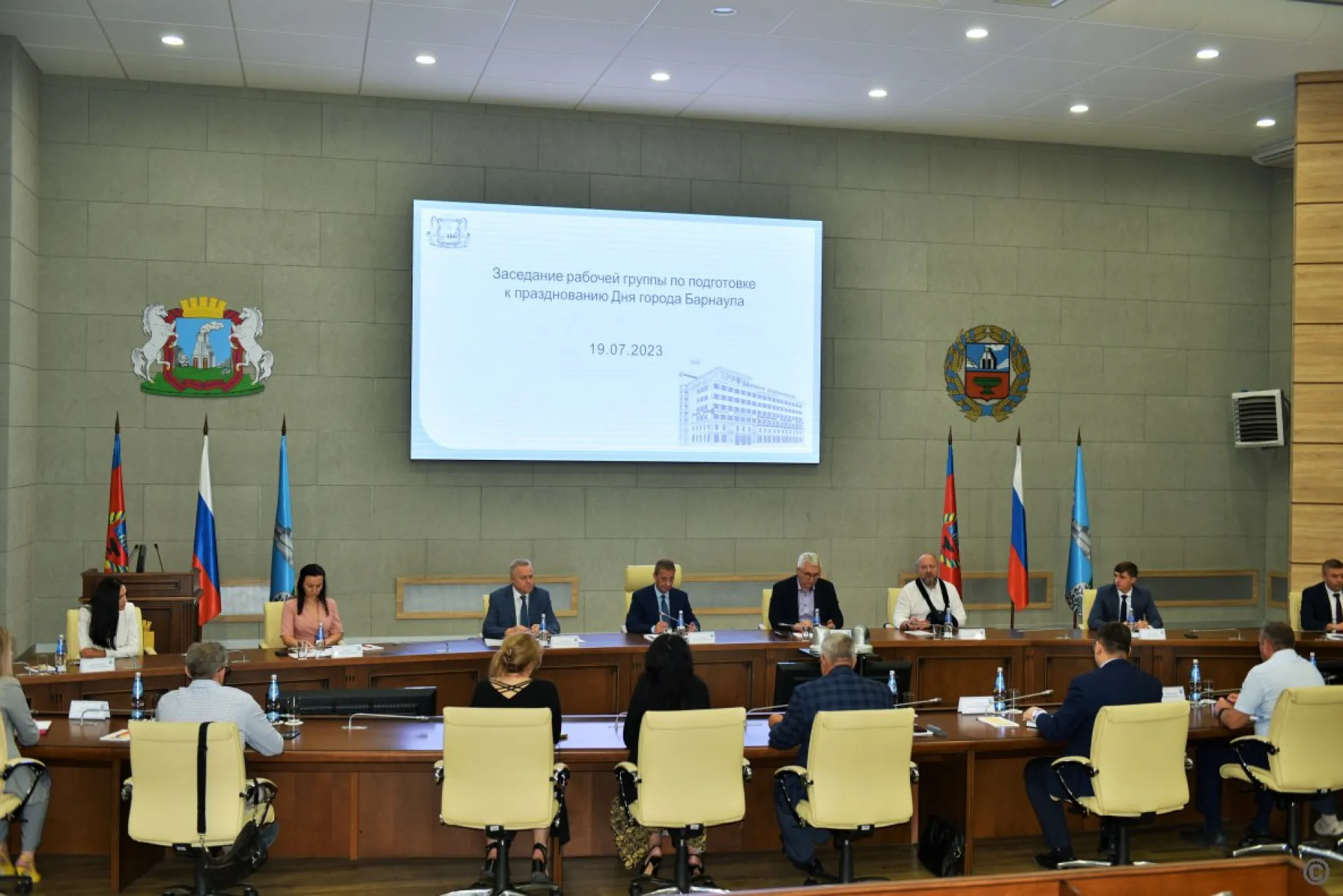 В Барнауле продолжается подготовка к празднованию Дня города В Барнауле продолжается подготовка к празднованию Дня города