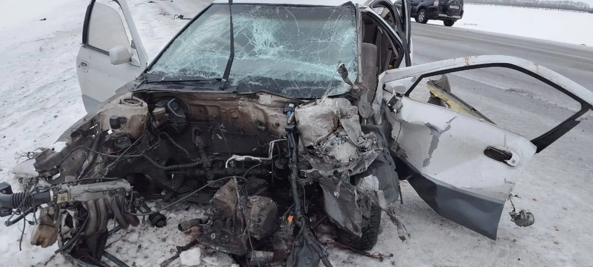 Тройное ДТП произошло в Зональном районе Тройное ДТП произошло в Зональном районе