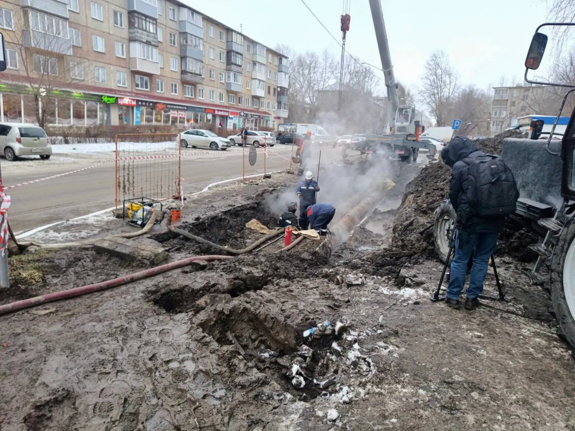 Десятки домов остались без отопления в Барнауле Десятки домов остались без отопления в Барнауле