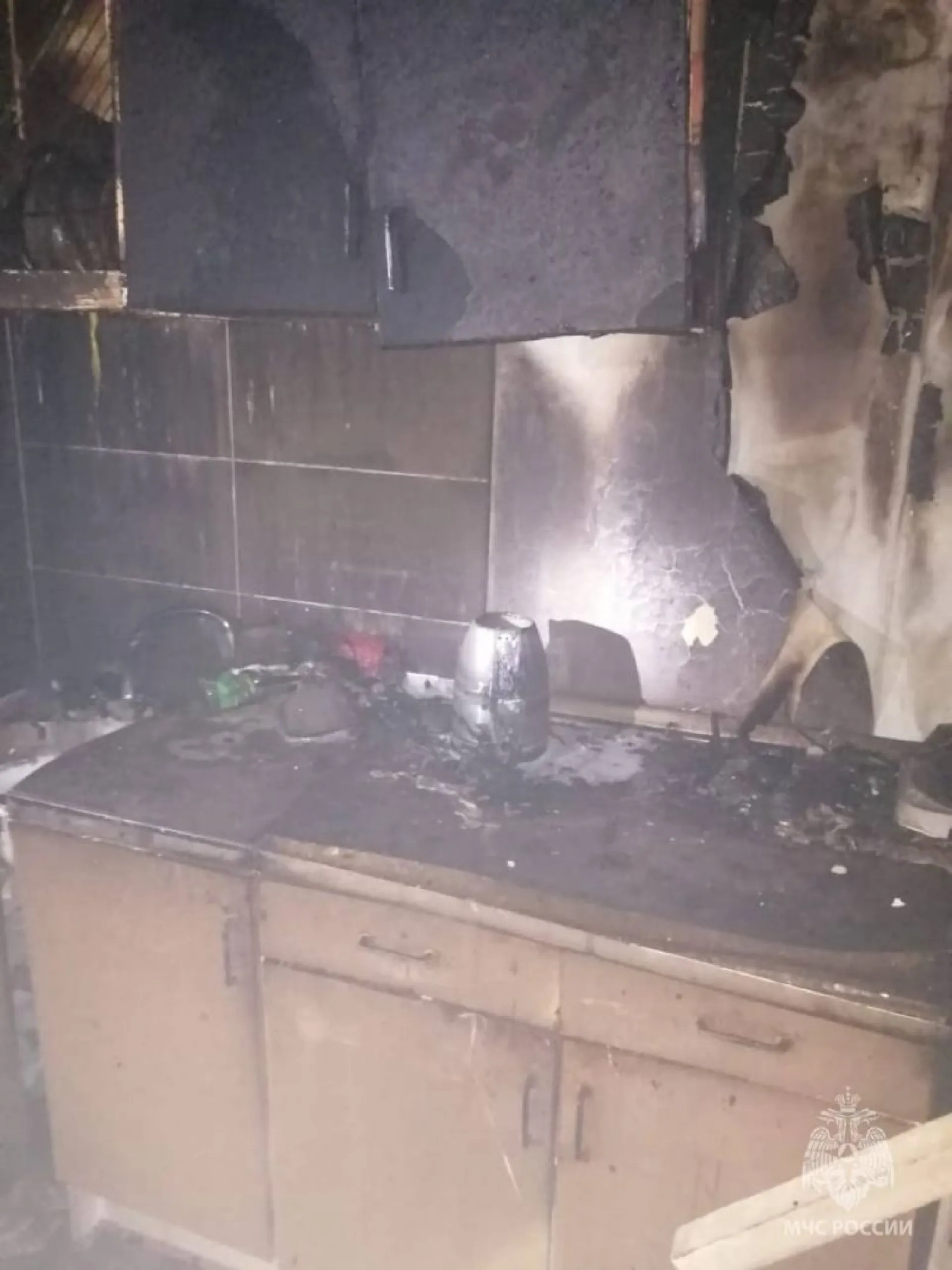 В Бийске сотрудники МЧС спасли при пожаре 5 человек