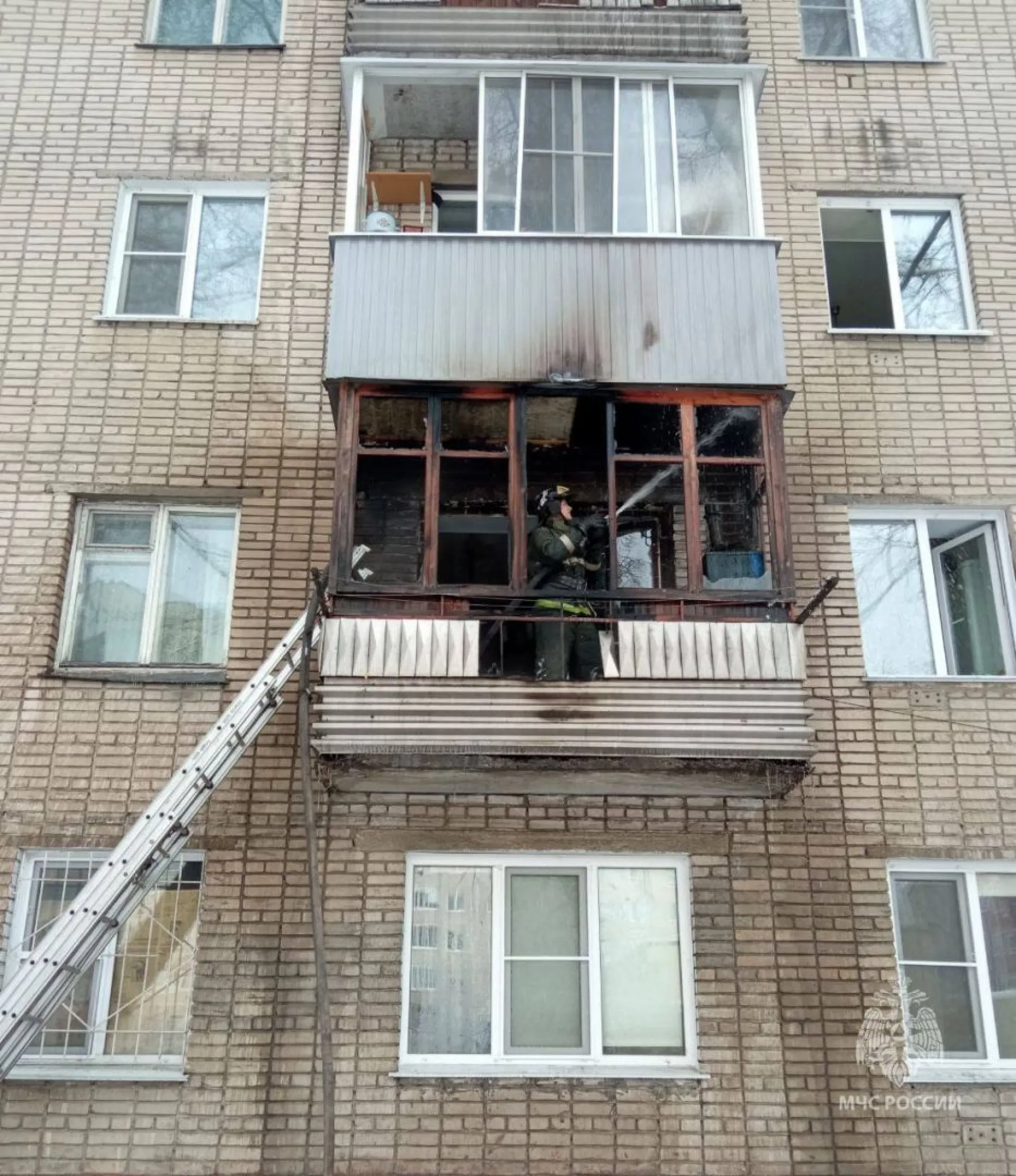 Пять человек эвакуировали из-за пожара в жилой многоэтажке Барнаула Пять человек эвакуировали из-за пожара в жилой многоэтажке Барнаула