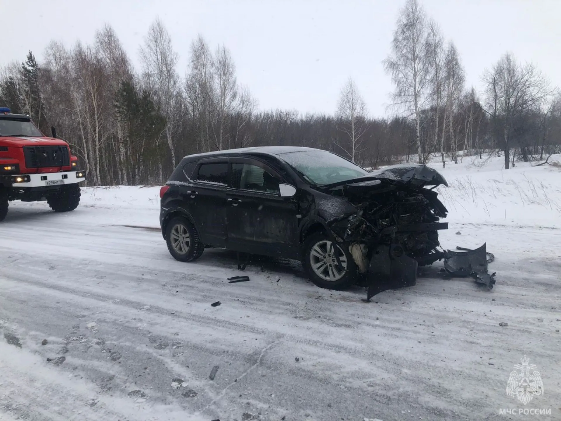 5 человек пострадали в ДТП около барнаульского посёлка Черницк