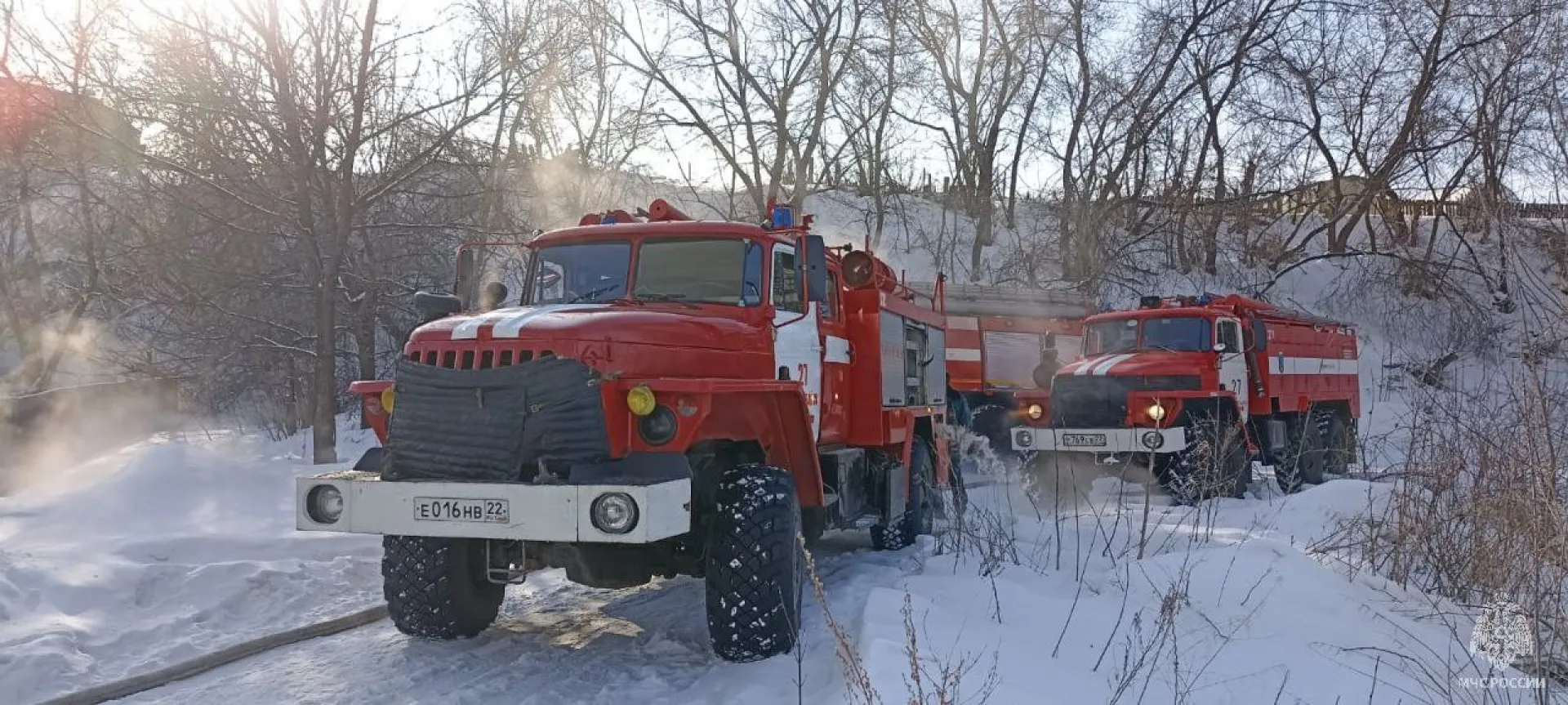 В Алтайском крае при пожаре в частных домах погибли люди В Алтайском крае при пожаре в частных домах погибли люди