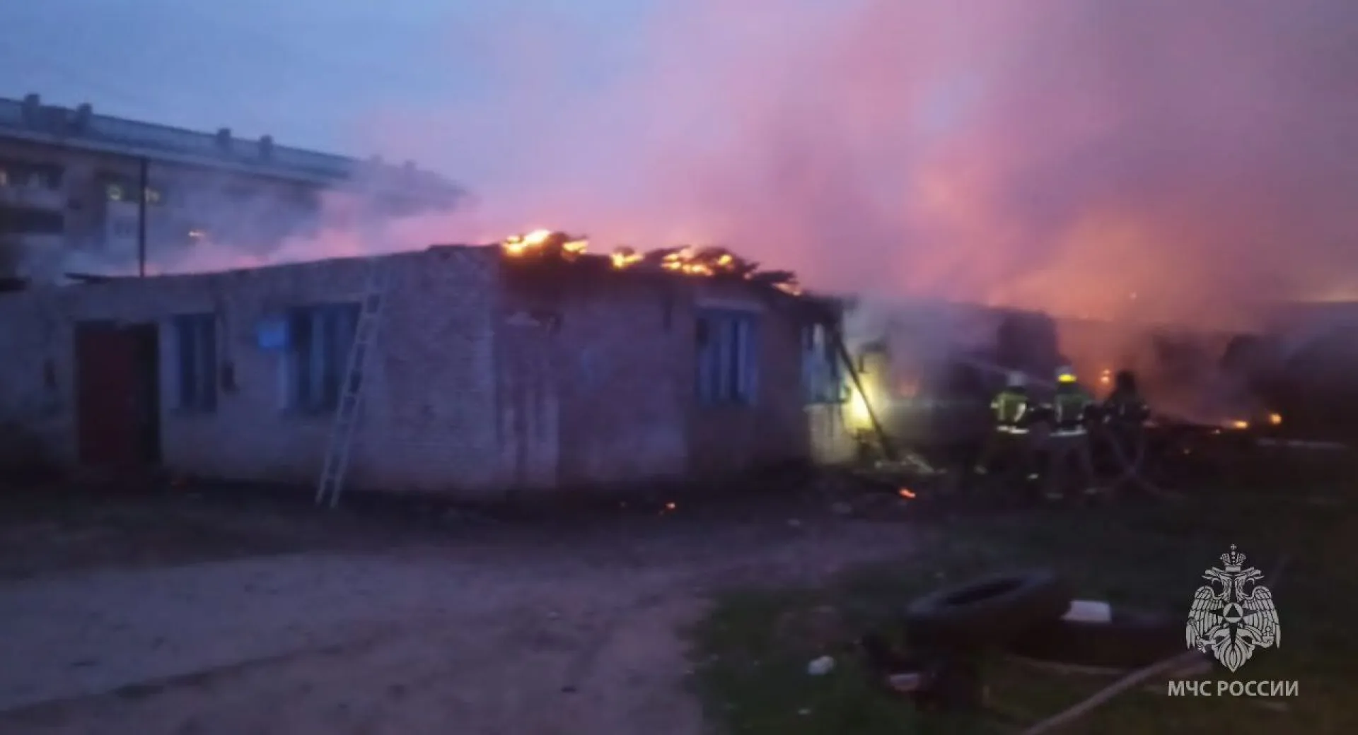 Пожар ликвидировали в Благовещенском районе