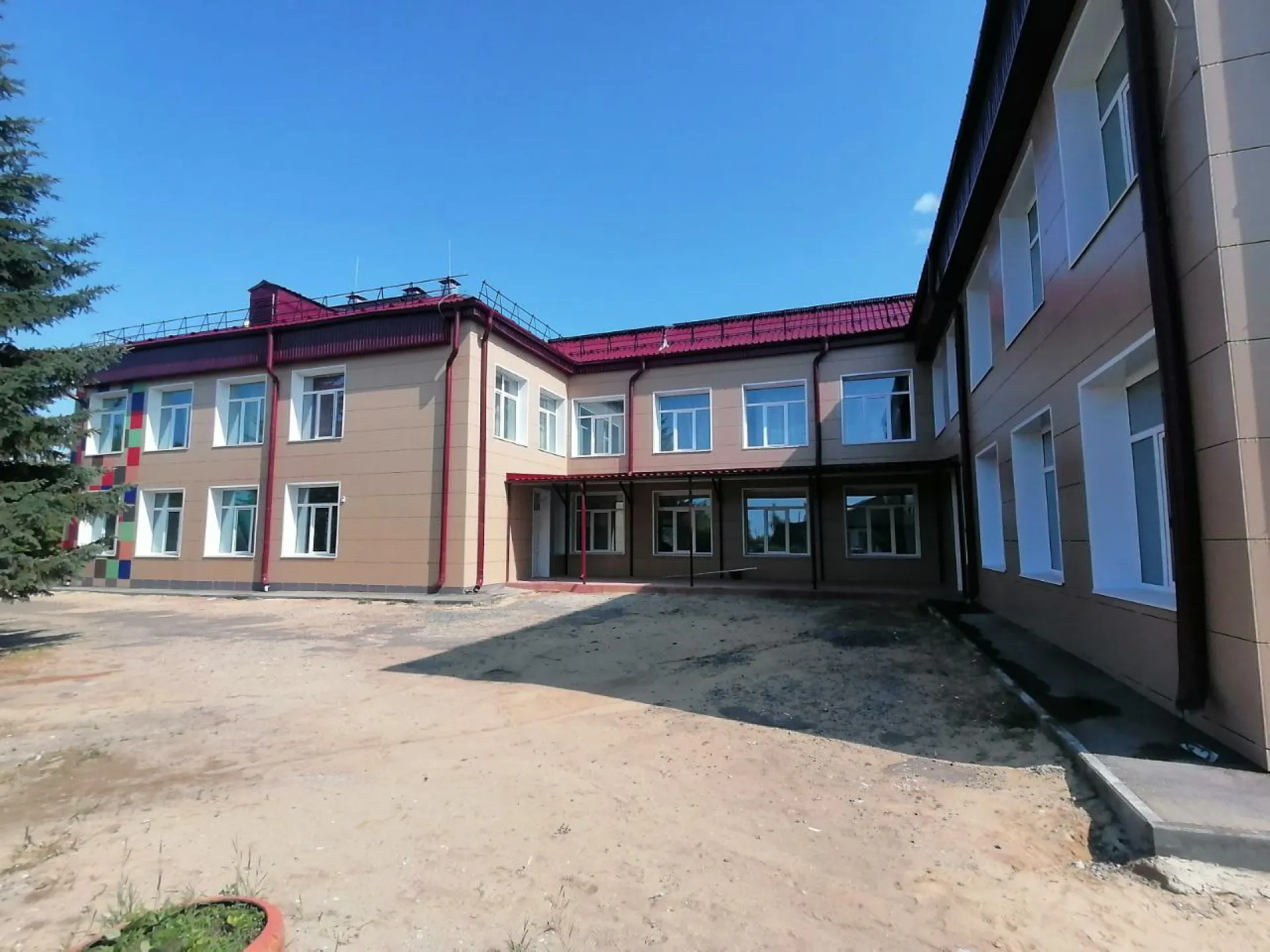 Капитальный ремонт детского сада завершается в Суетском районе