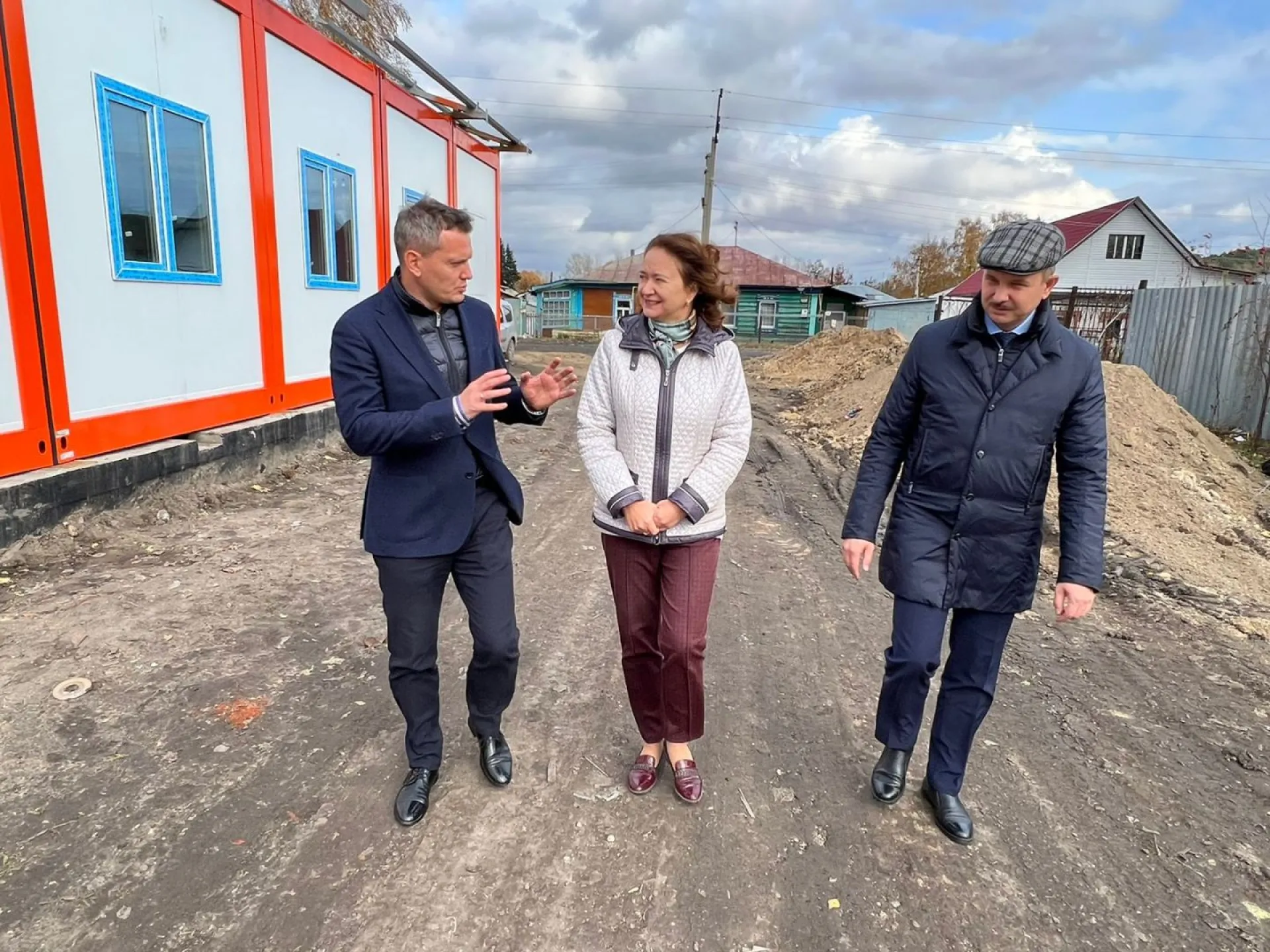 Строительство самой крупной амбулатории продолжается в Барнауле Строительство самой крупной амбулатории продолжается в Барнауле