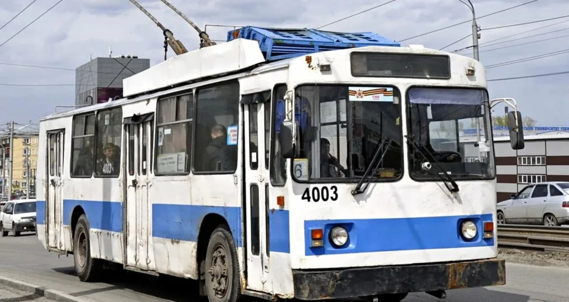 Новые троллейбусы в Алтайский край поставит компания из Вологды