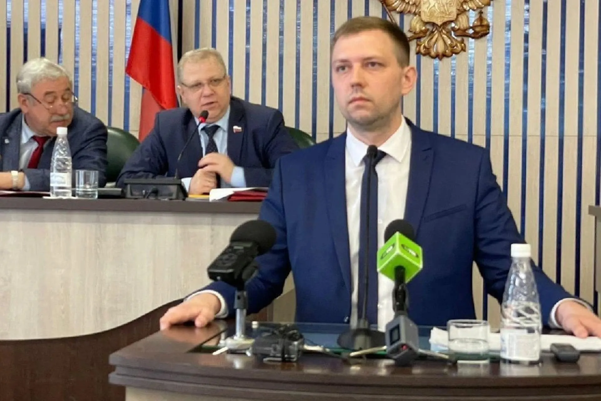 Мэр Бийска Виктор Щигрев впервые выступил с отчетом перед Думой города Мэр Бийска Виктор Щигрев впервые выступил с отчетом перед Думой города