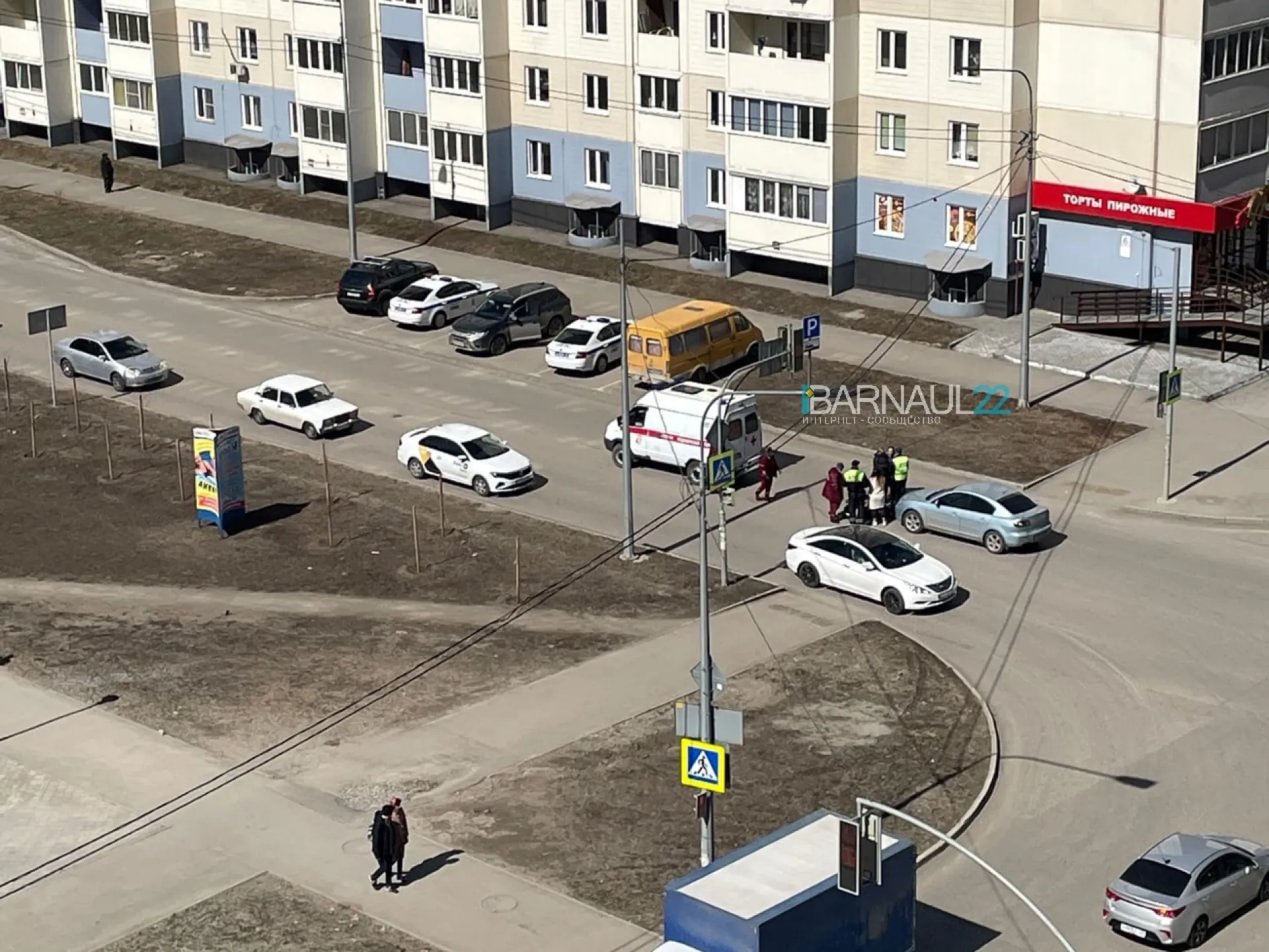 Ребёнка на самокате сбили в Барнауле