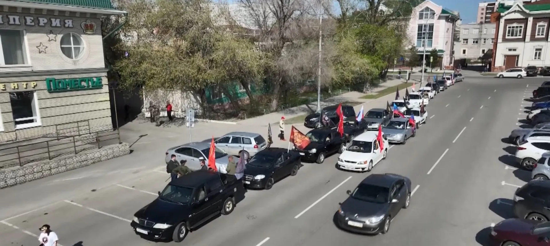Ветераны СВО провели в Барнауле автопробег «Память сильнее времени», посвящённый 79-й годовщине Великой Победы