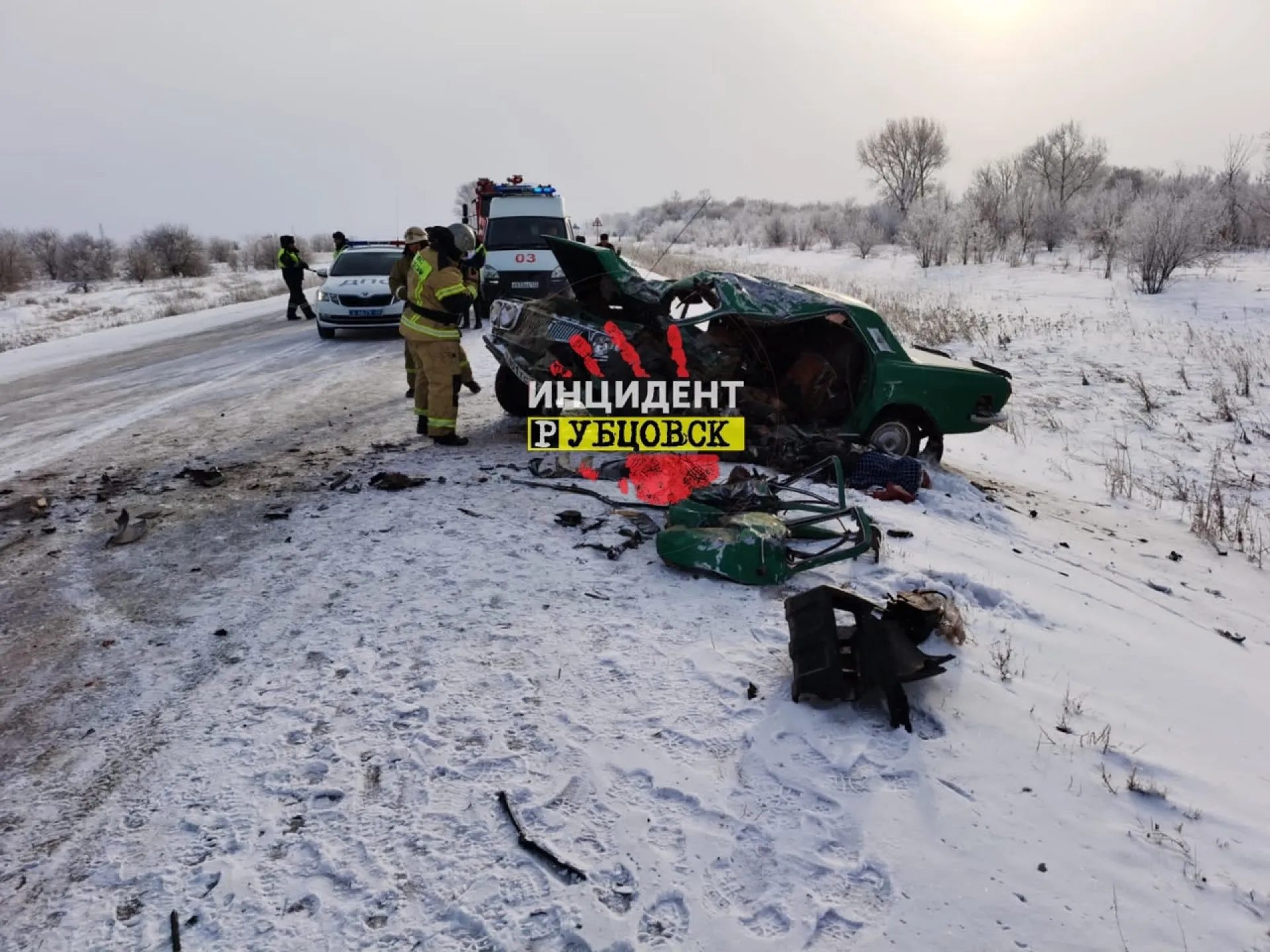 Два человека погибли на трассе в Алтайском крае