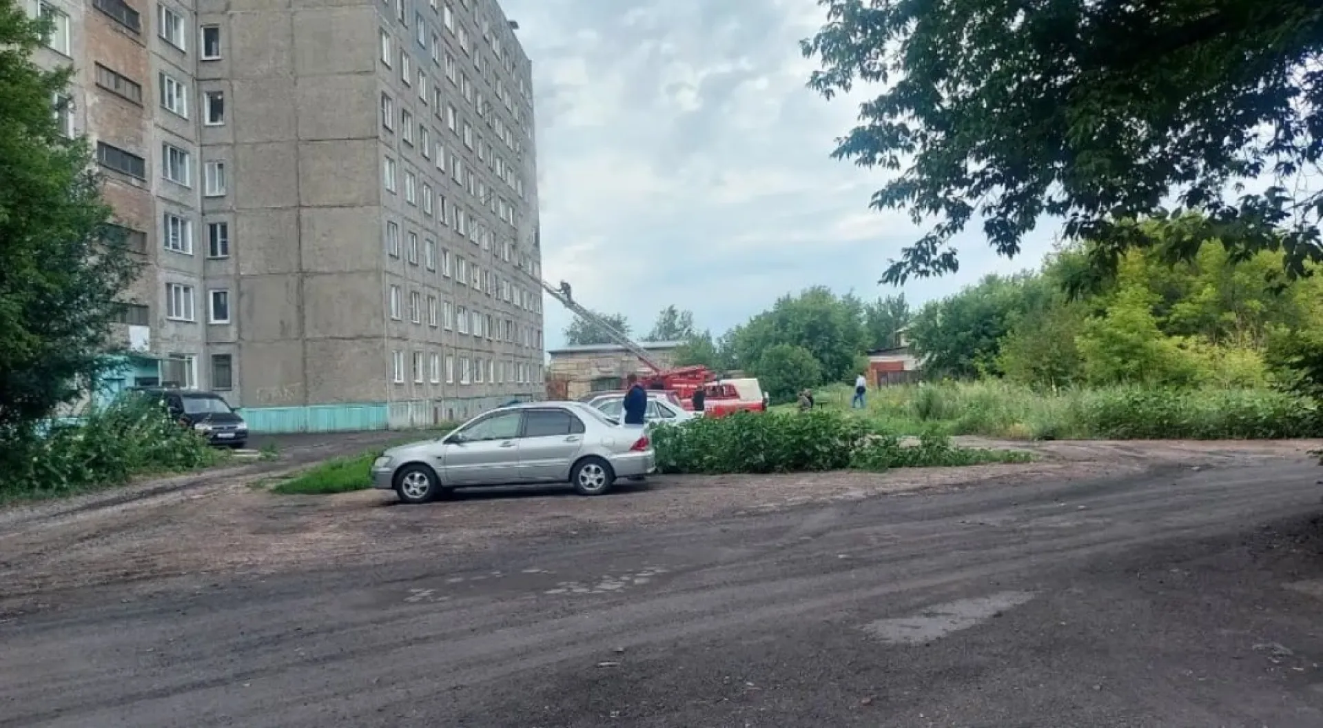 Возгорание жилого дома произошло в Рубцовске
