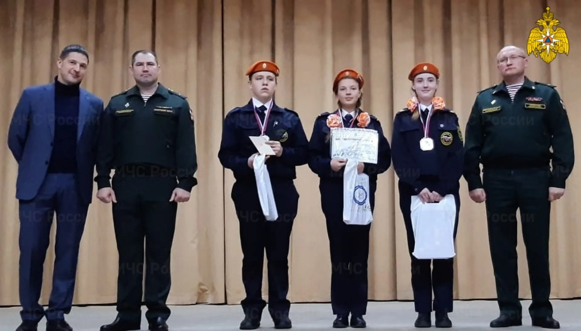 Кадетский корпус юных спасателей из Алтайского края завоевал второе место на Всероссийском конкурсе социальных проектов