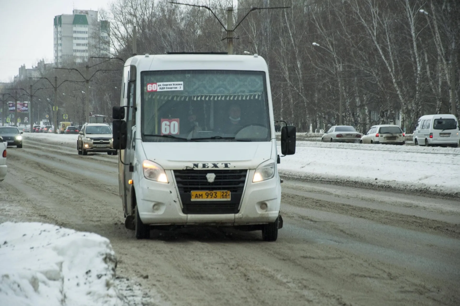 25 ДТП с участием автобусов произошло в Барнауле с начала года