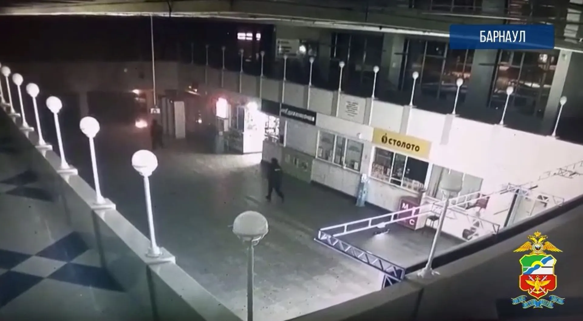 Транспортные полицейские предотвратили крупный пожар на автовокзале в Барнауле