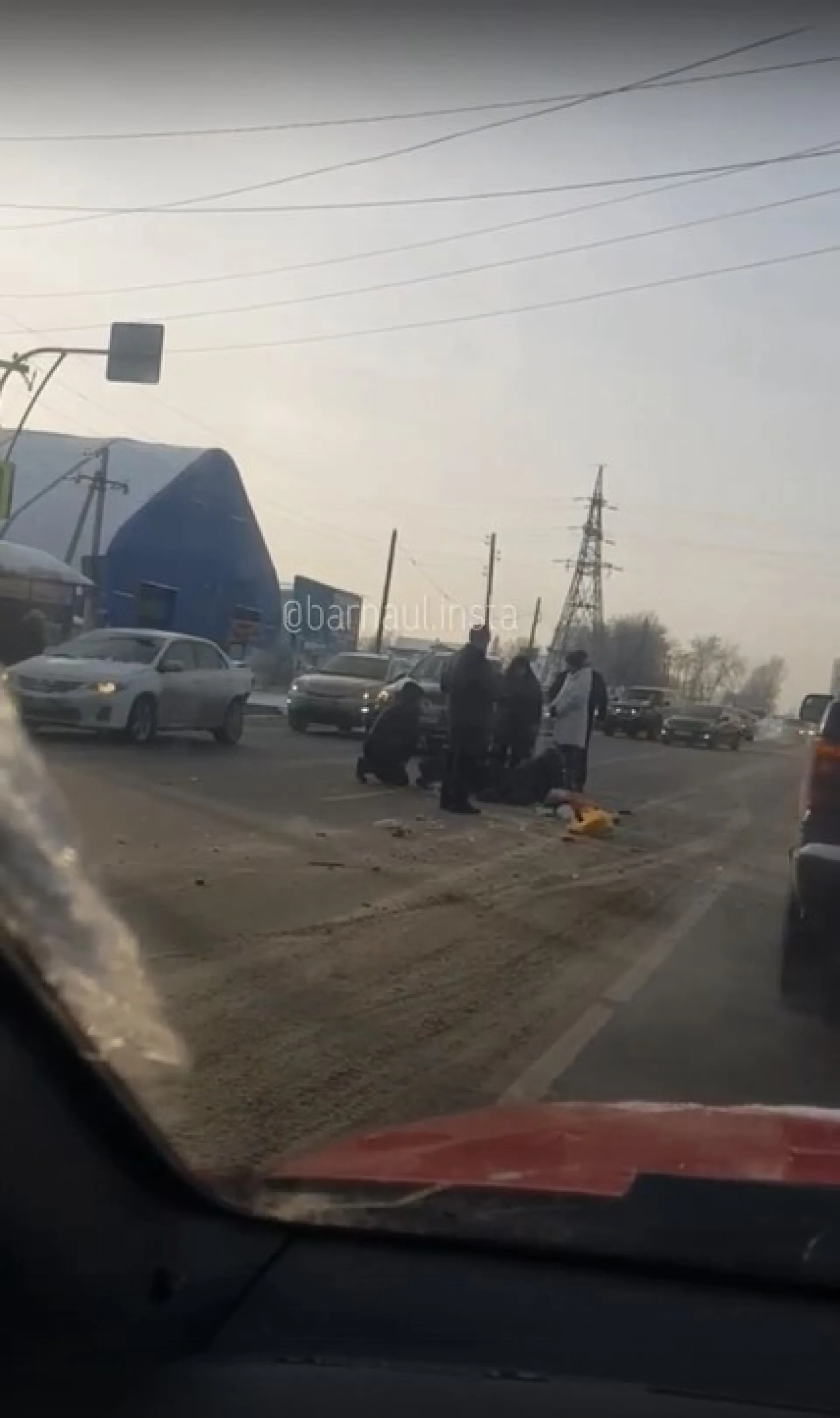 В Барнауле сбили пешеходов