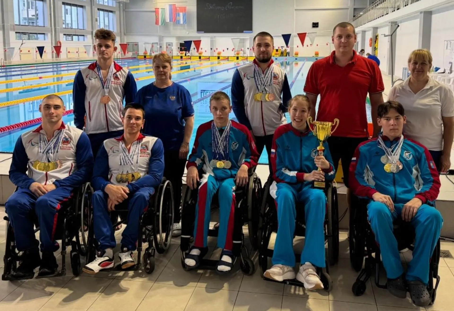27 медалей завоевали алтайские инваспортсмены на чемпионате России по плаванию