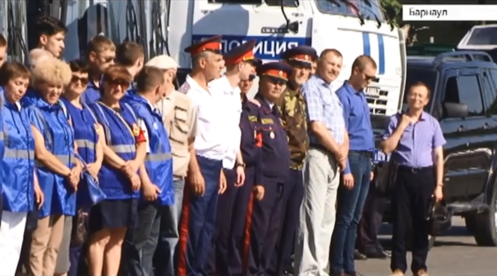 Общегородской гарнизонный развод нарядов прошёл в Барнауле Общегородской гарнизонный развод нарядов прошёл в Барнауле