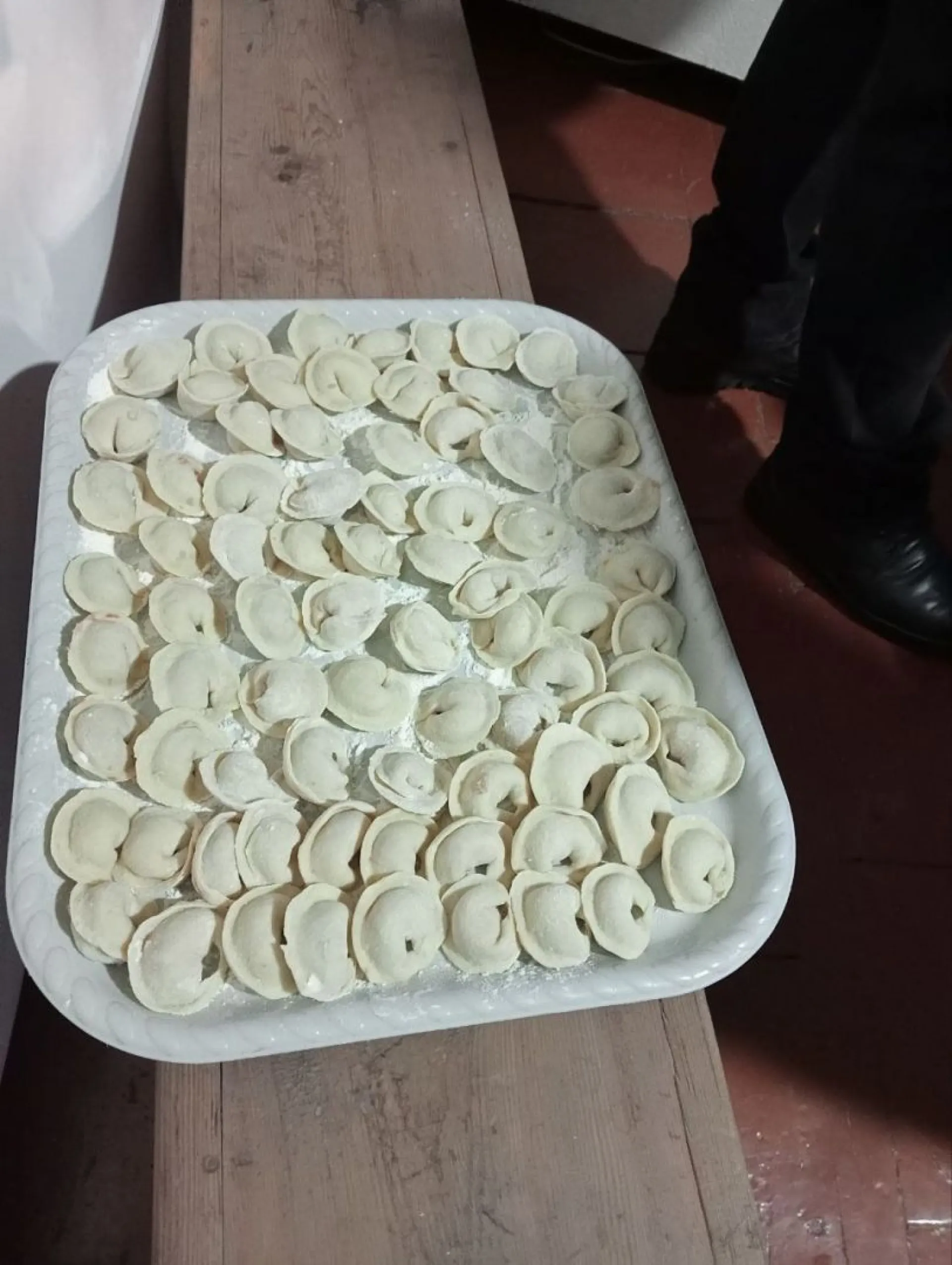 Соревнования по лепке пельменей прошли в Советском районе