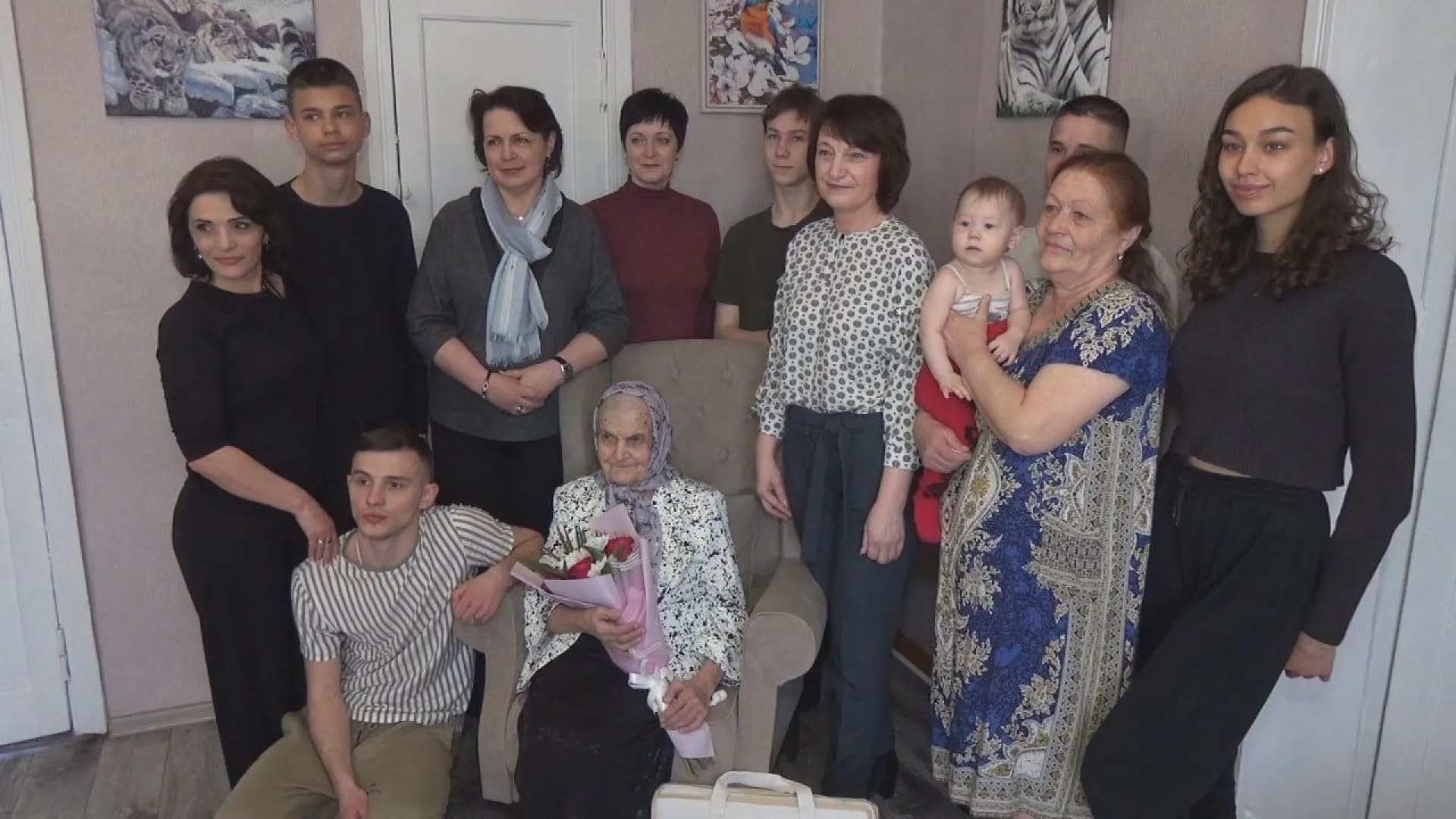 100-летний юбилей отметила пенсионерка в Алтайском крае
