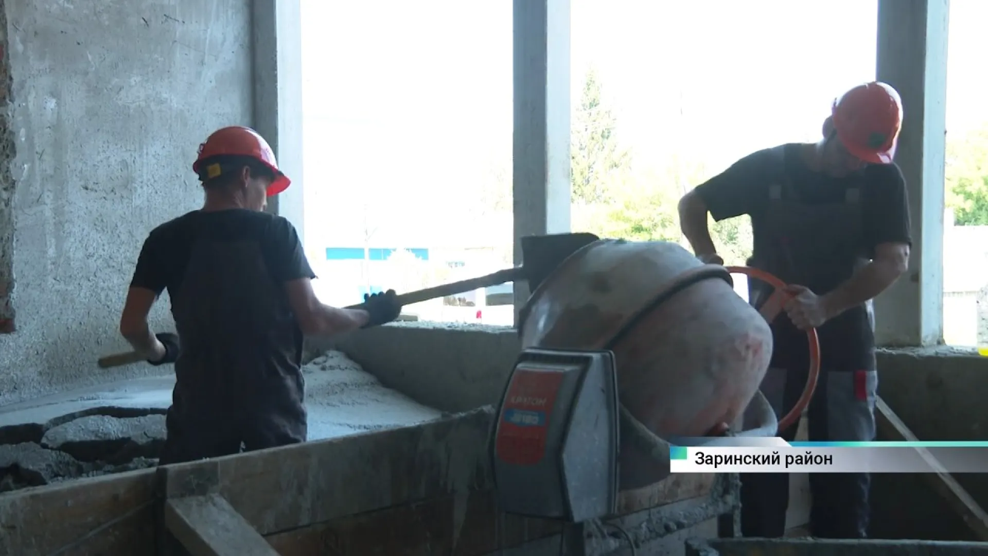 Новый Дом культуры строят в селе Новомоношкино Заринского района Новый Дом культуры строят в селе Новомоношкино Заринского района