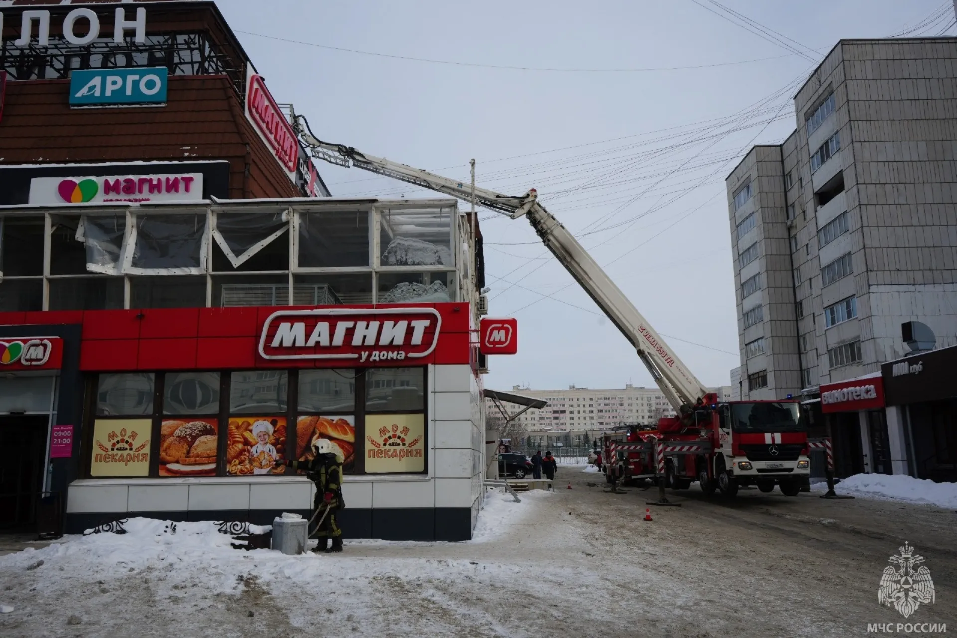 Солярий загорелся в барнаульском ТЦ «Вавилон»