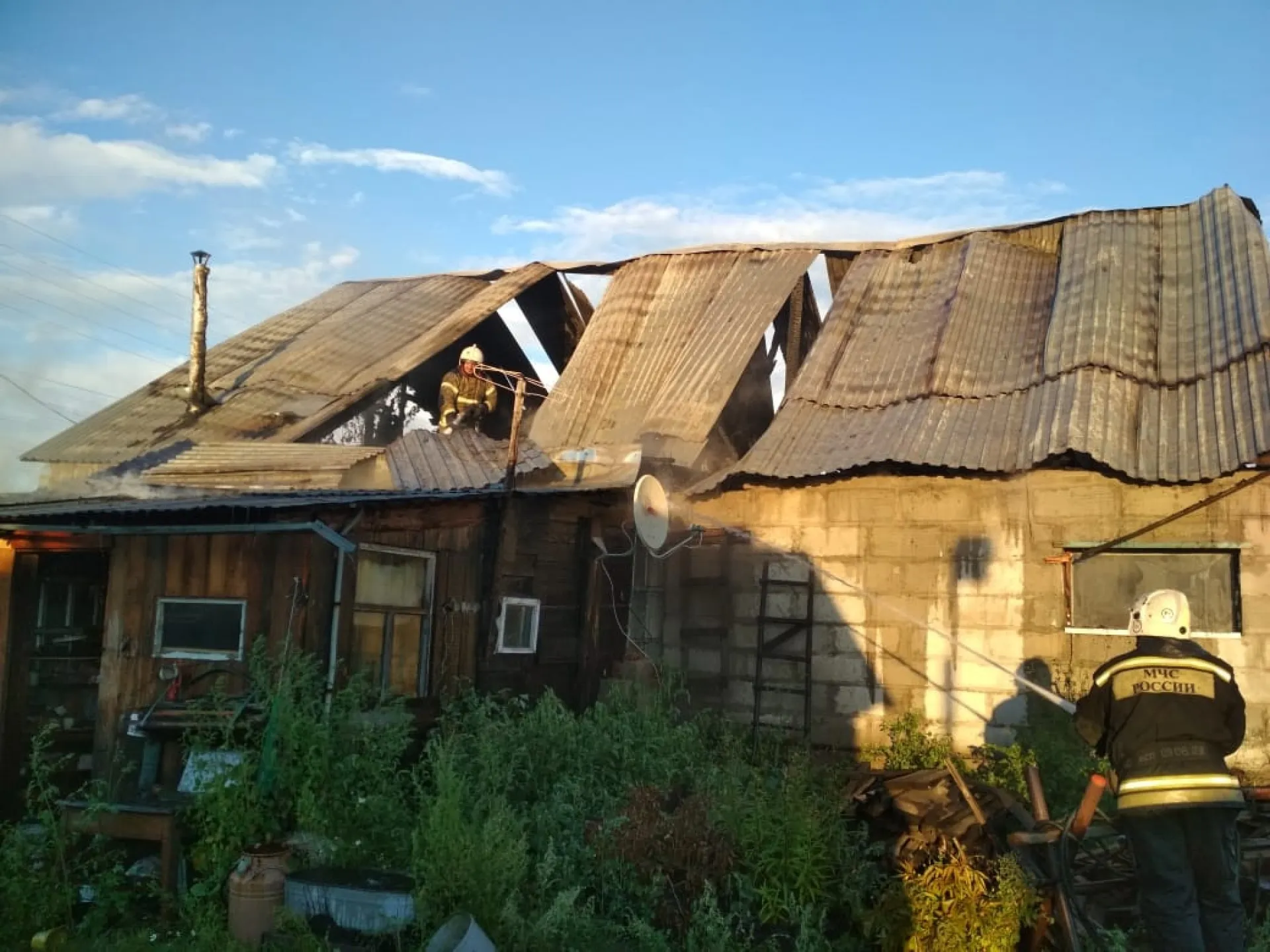 Два пожара ликвидировали в селах Алтайского края
