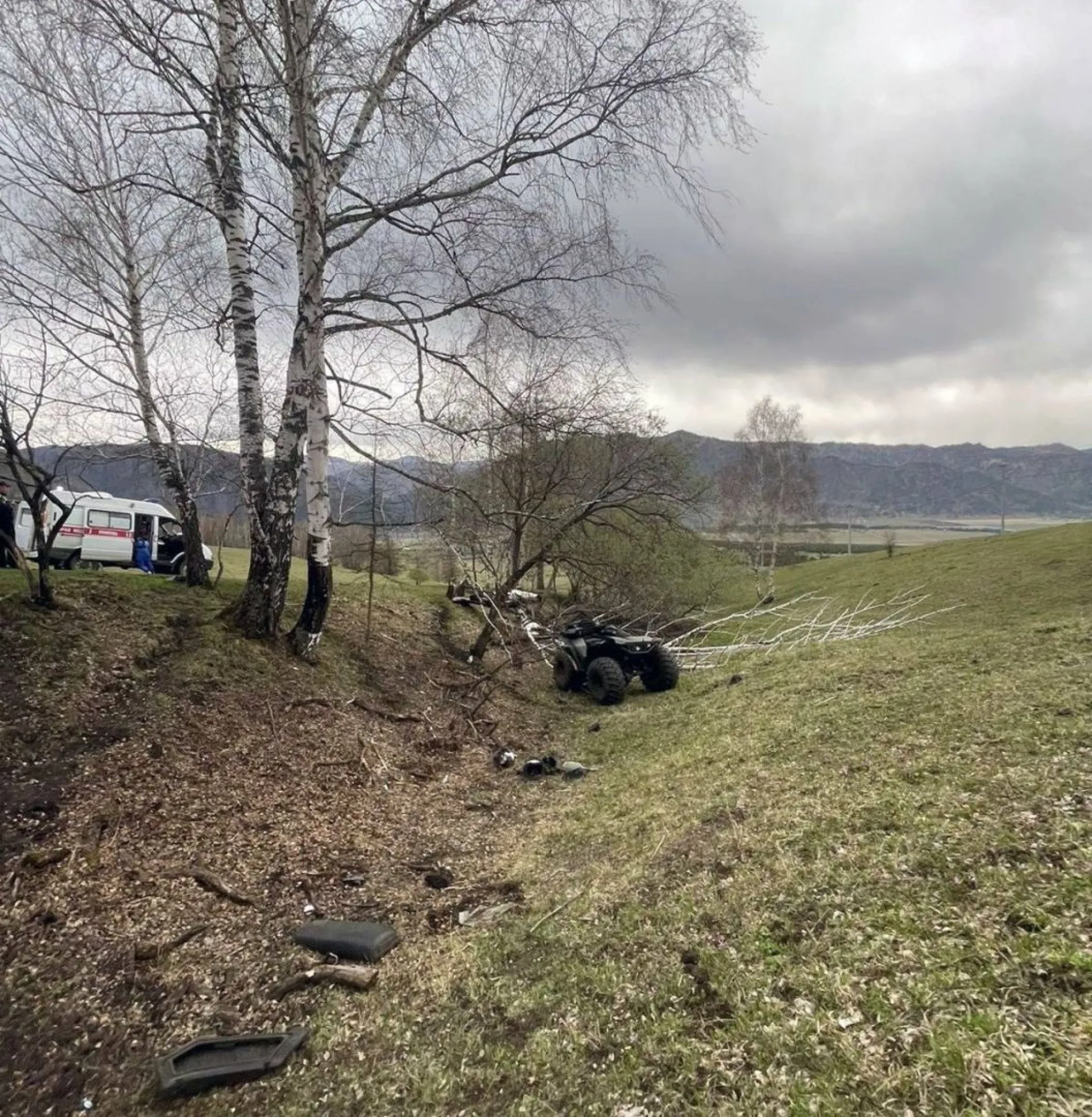 Туристы на квадроцикле пострадали в Чемальском районе