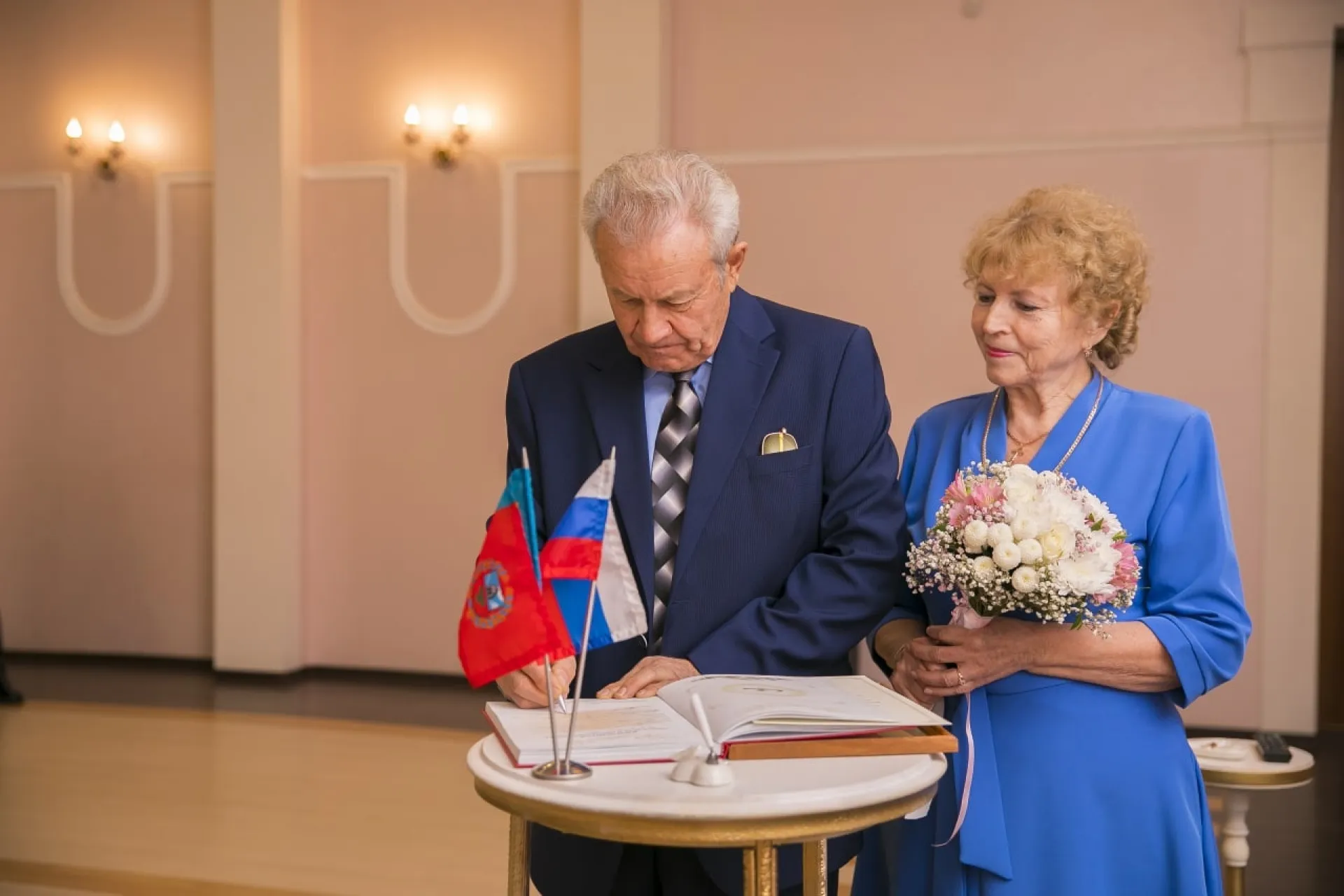 Супруги из Алтайского края отметили 50-летие совместной жизни