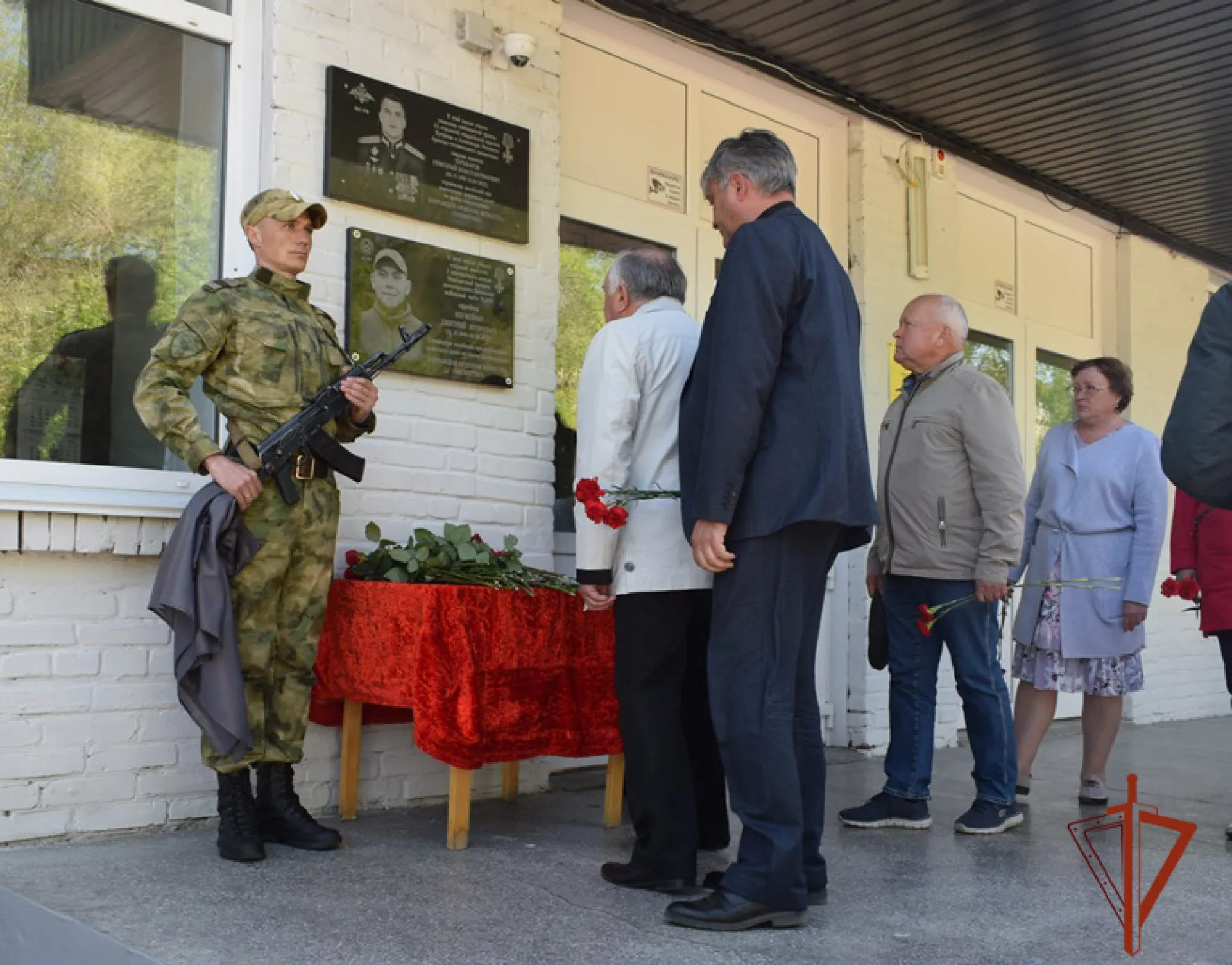 Память погибшего на СВО бойца увековечили в Рубцовске
