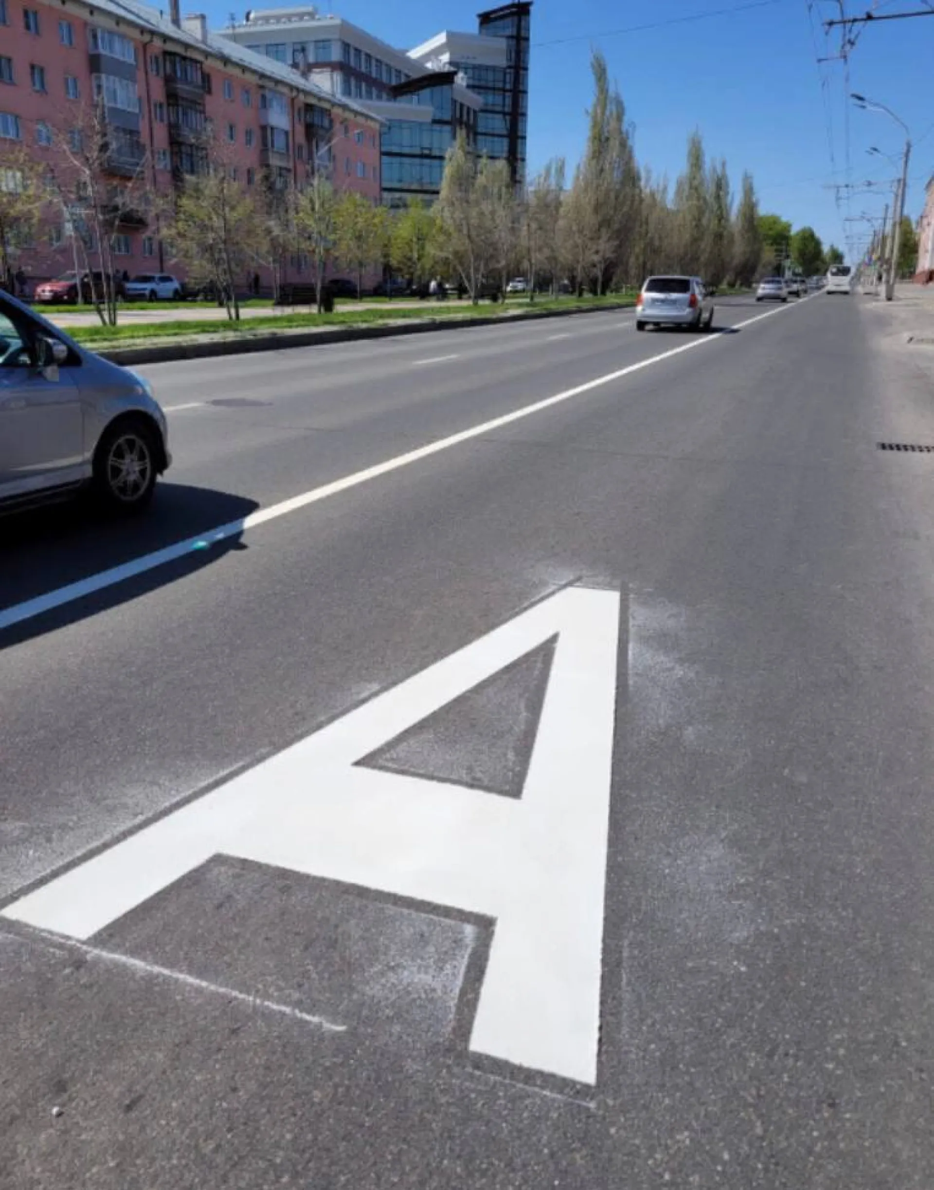 Выделенные полосы останутся в Барнауле и после реконструкции моста на Новом рынке