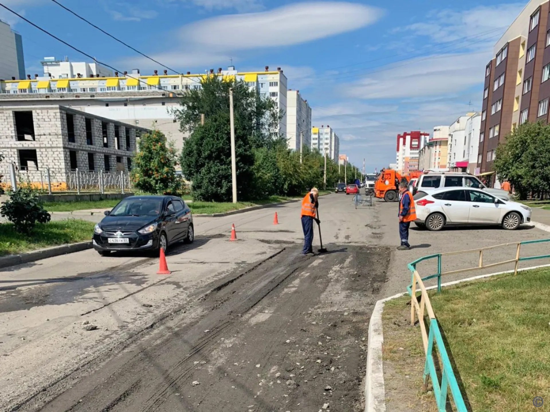 Три дороги отремонтируют в Барнауле