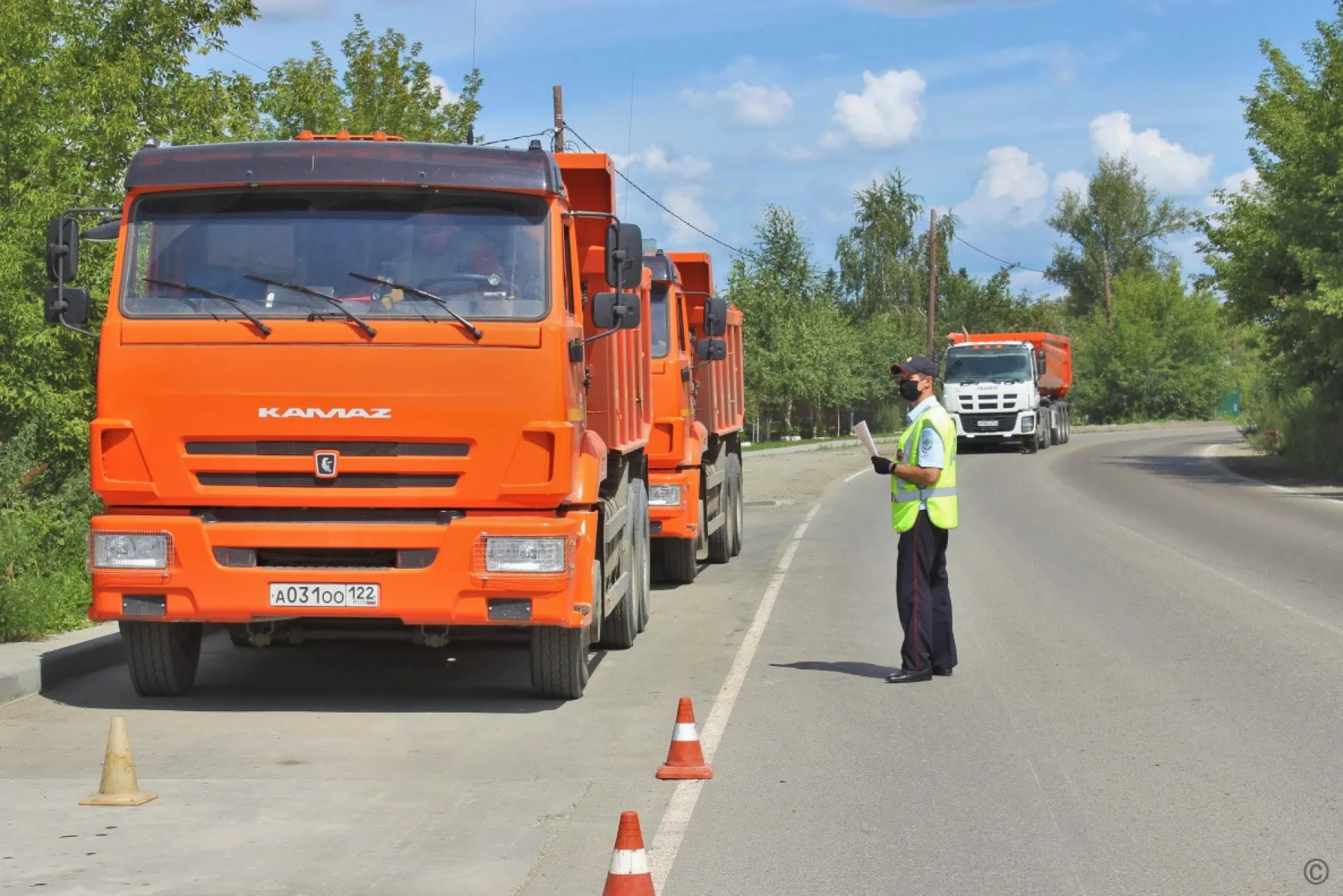 Третий пункт передвижного весового контроля откроют в Барнауле Третий пункт передвижного весового контроля откроют в Барнауле